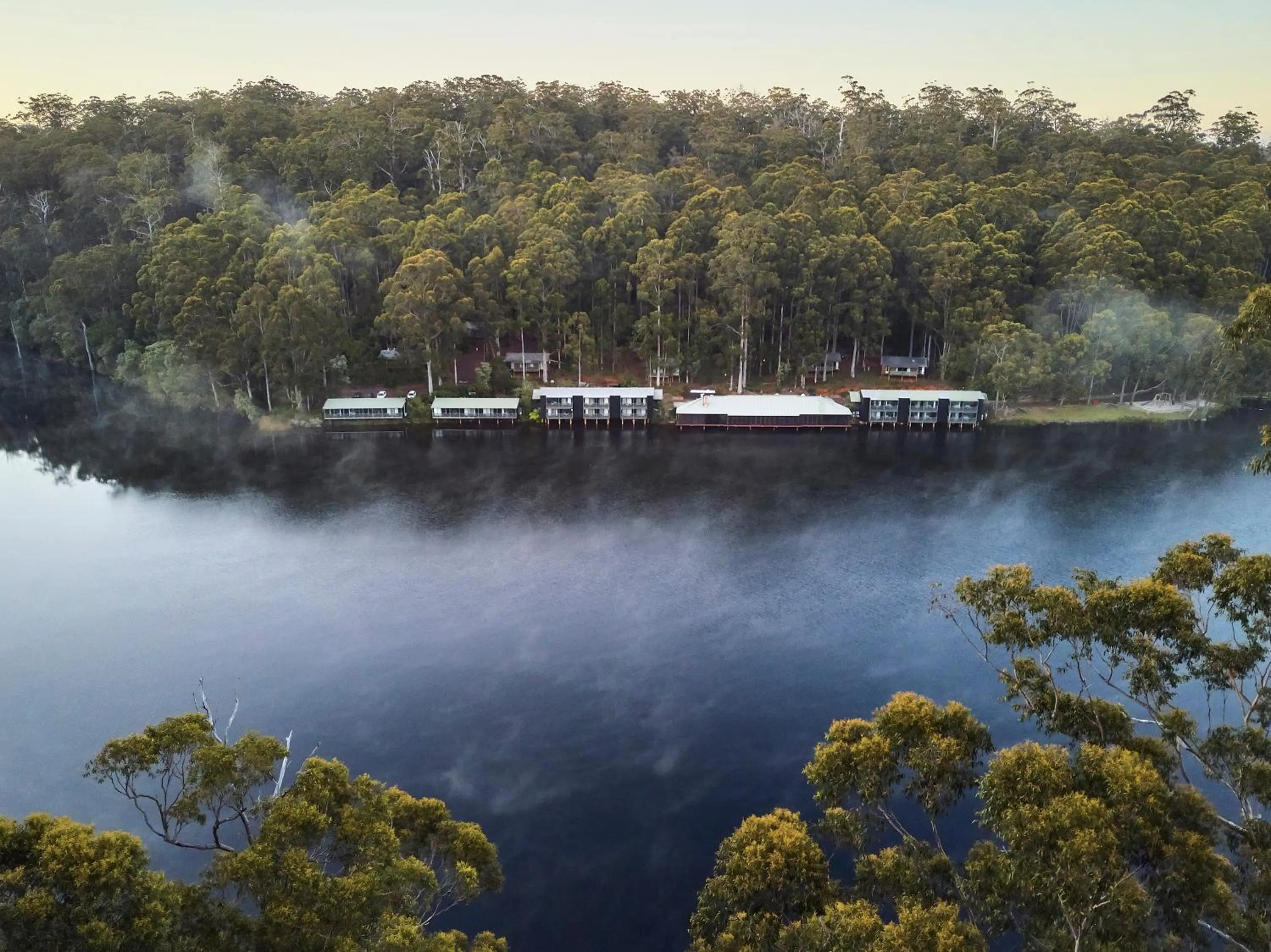 Lake view in RAC Karri Valley Resort