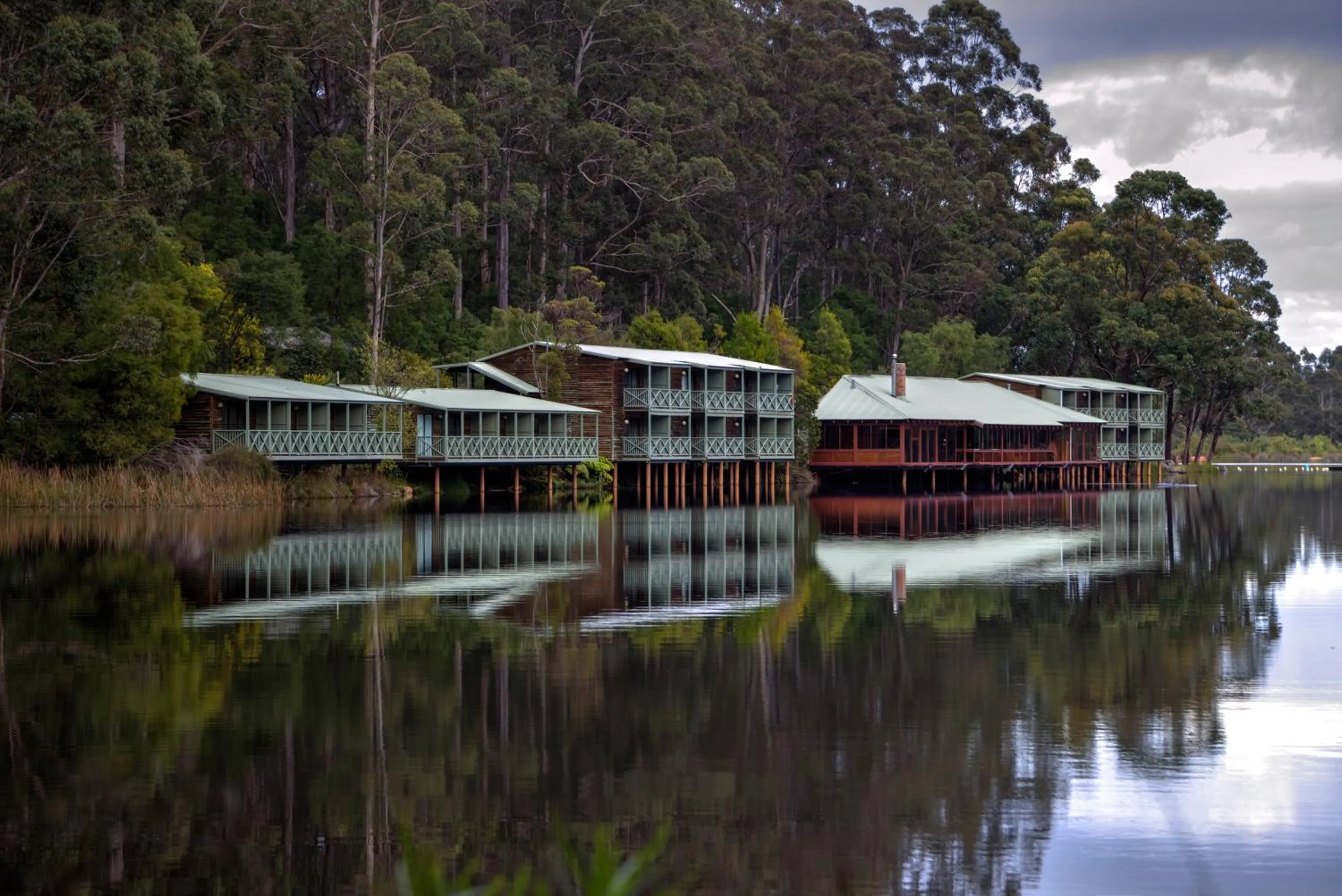 Facade/entrance in RAC Karri Valley Resort