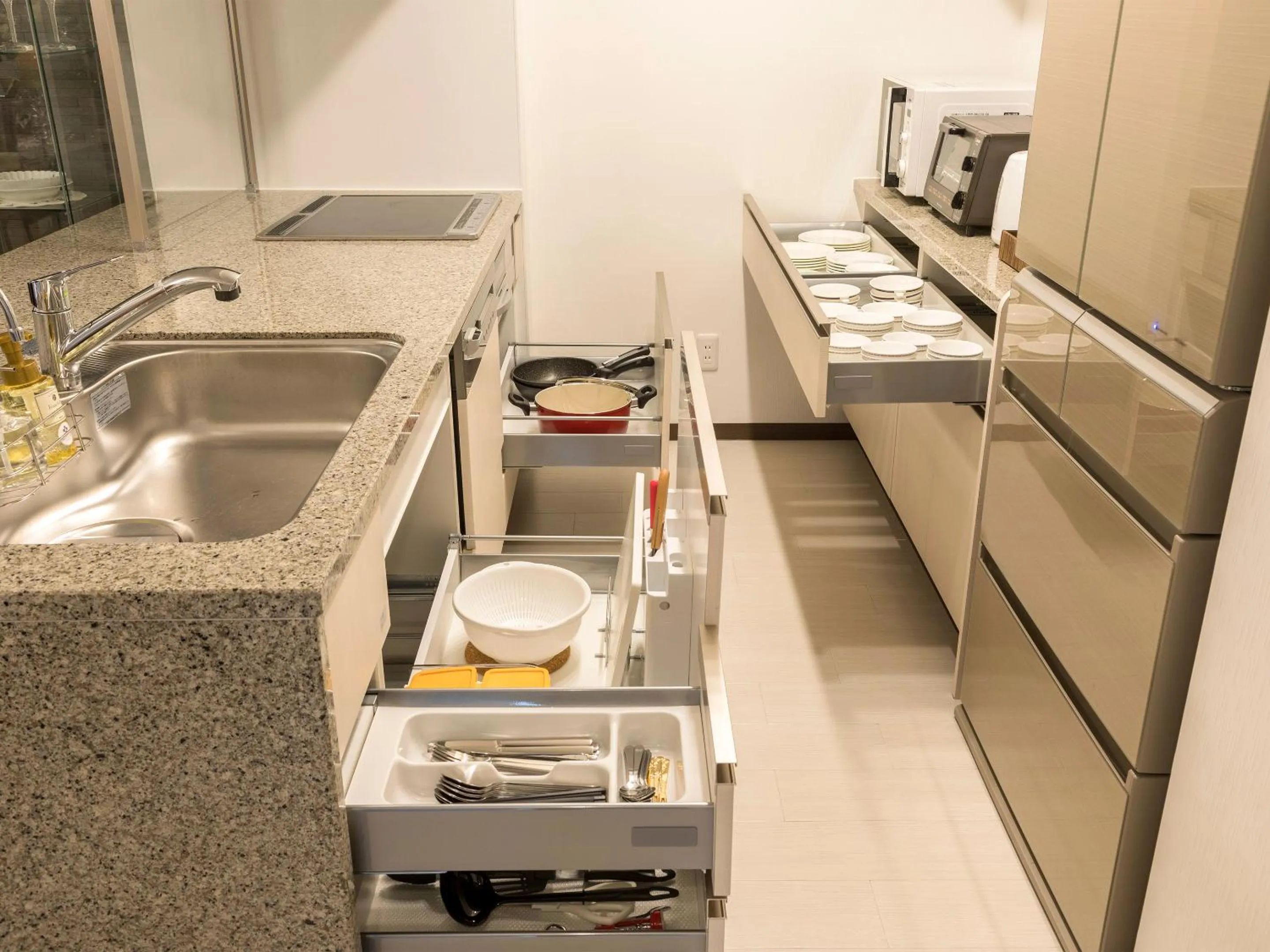 Kitchen or kitchenette in Kyoto Four Sisters Residence
