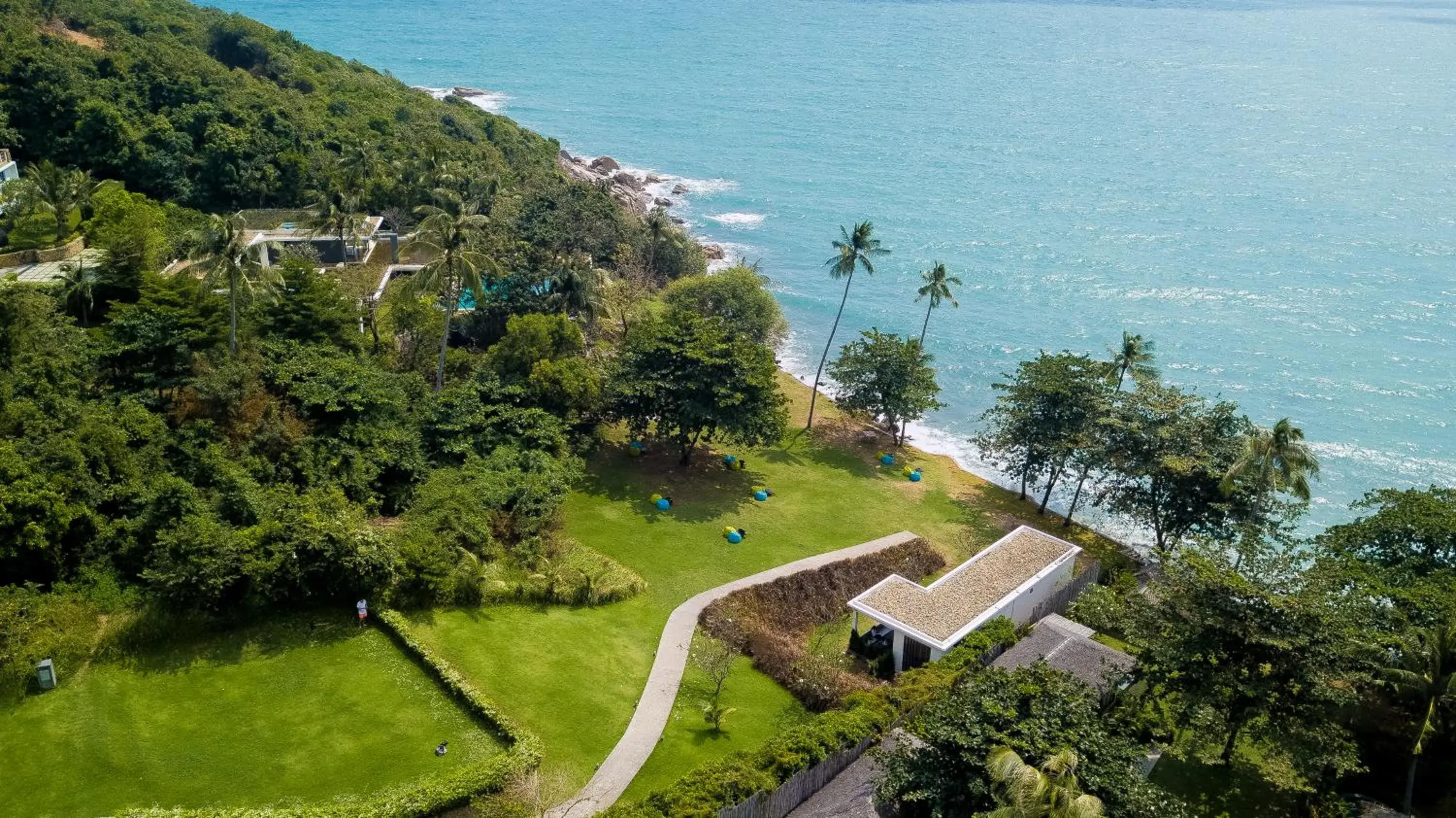 Beach in Samujana Villas Beach in Samujana Villas