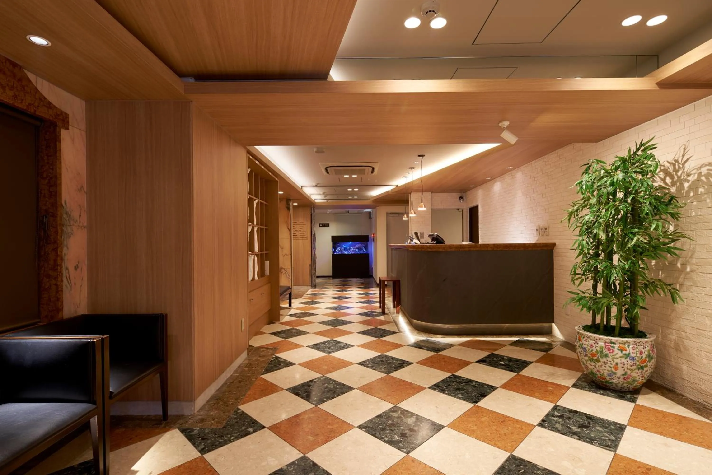 Lobby or reception in Ueno First City Hotel
