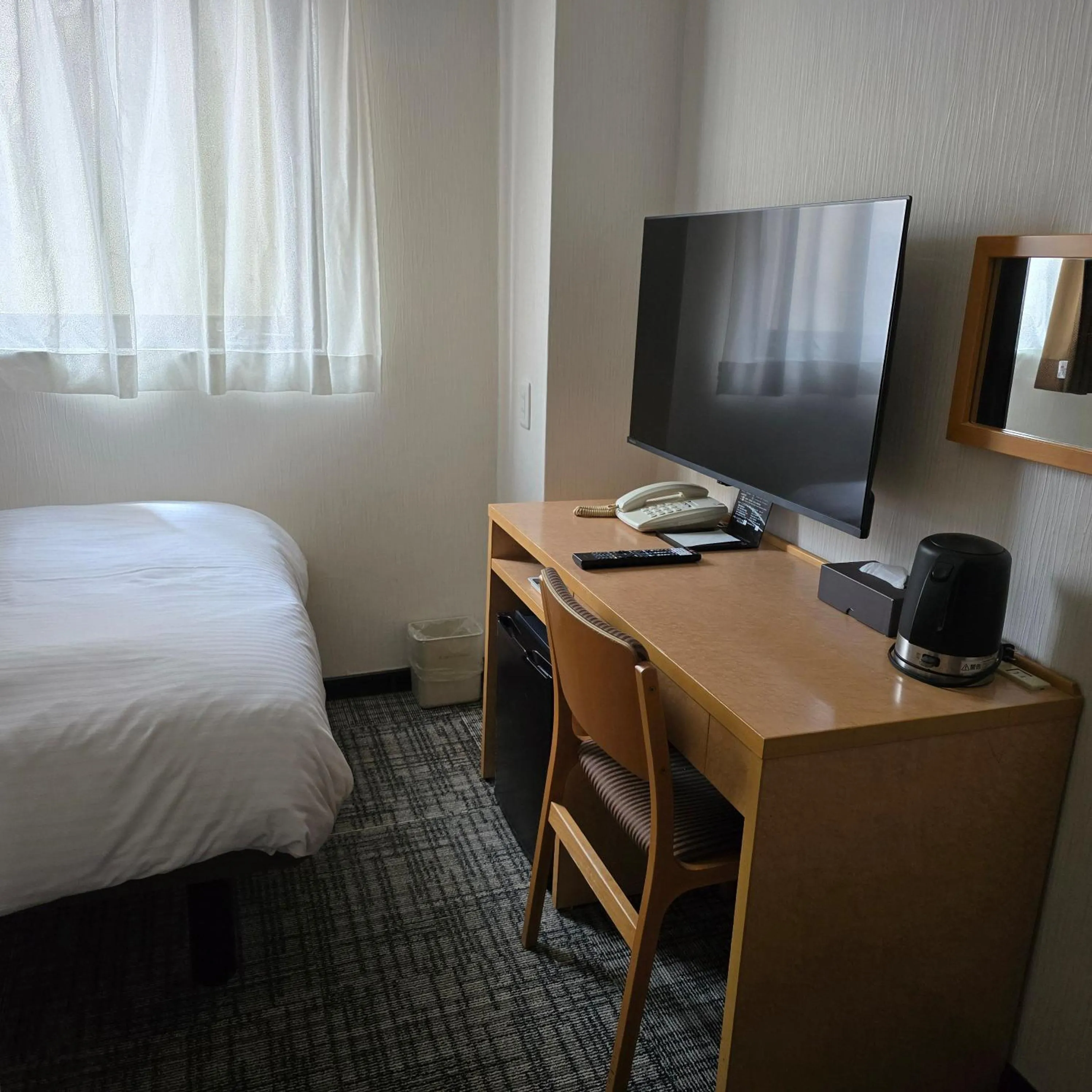 Photo of the whole room, Bed in Ueno First City Hotel