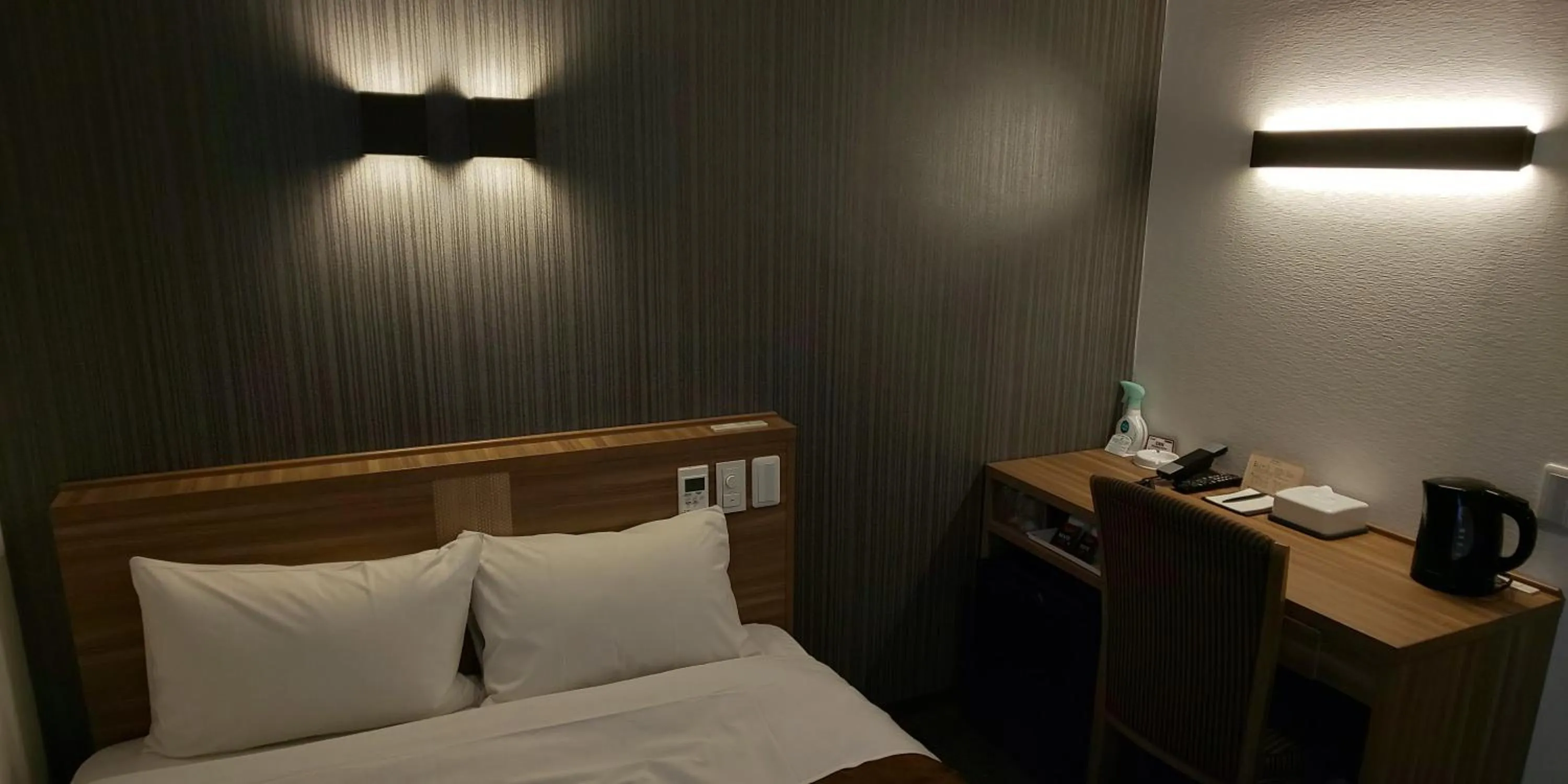 Photo of the whole room, Bed in Ueno First City Hotel
