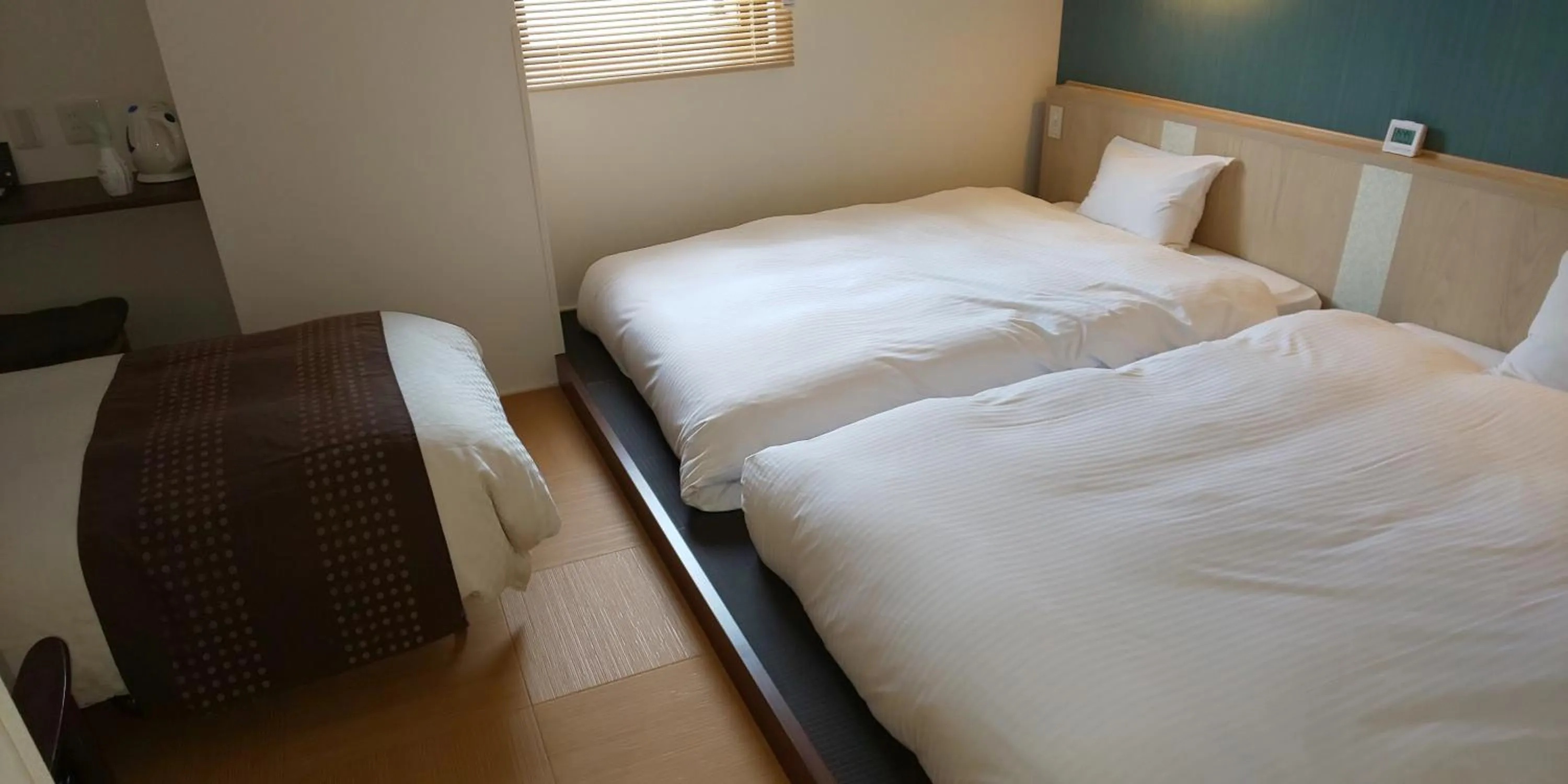 Photo of the whole room, Bed in Ueno First City Hotel