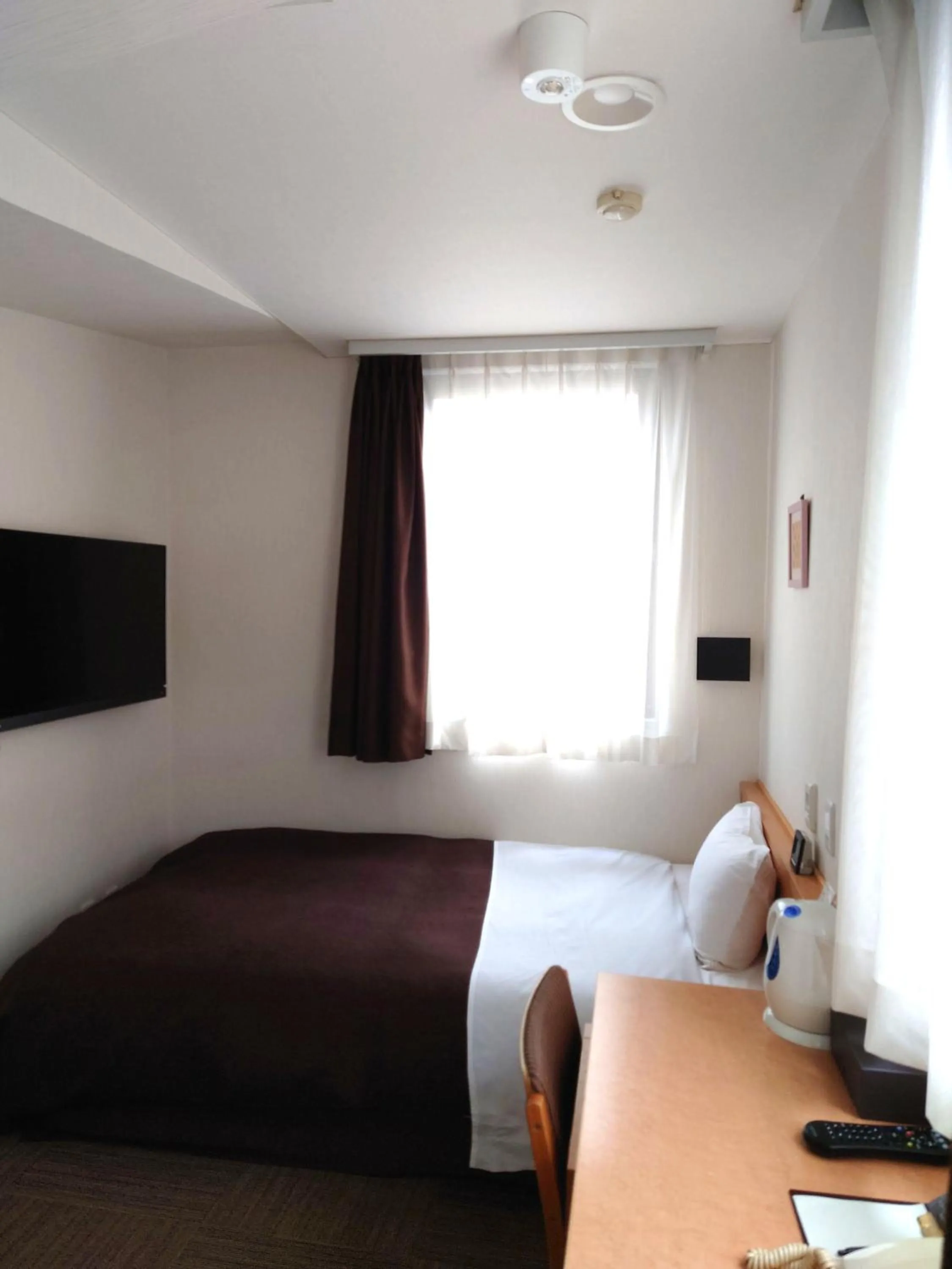 TV and multimedia, Bed in Ueno First City Hotel
