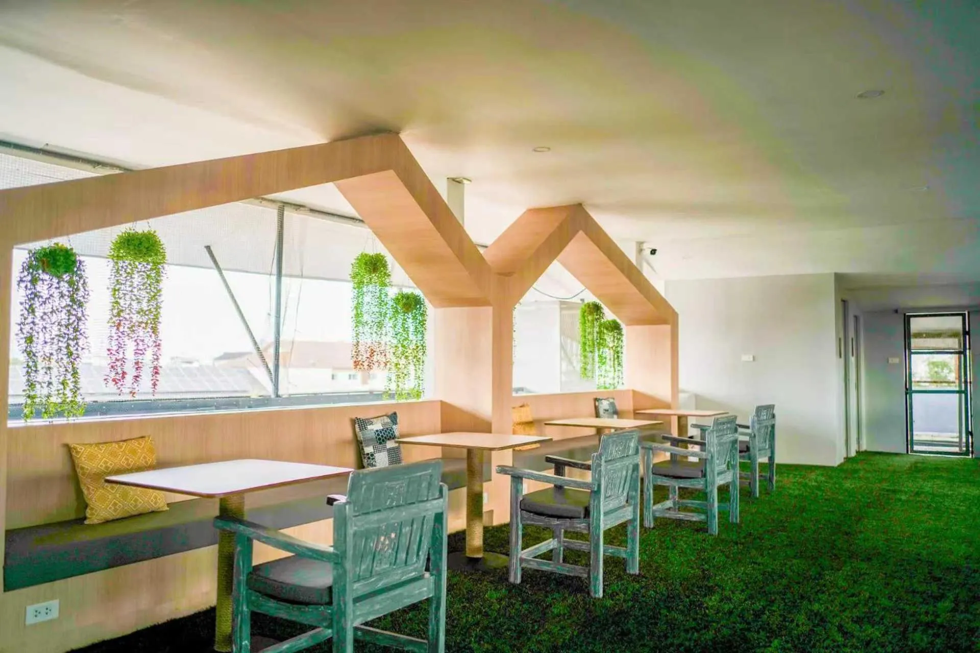 Seating area in Luck Thai Hotel