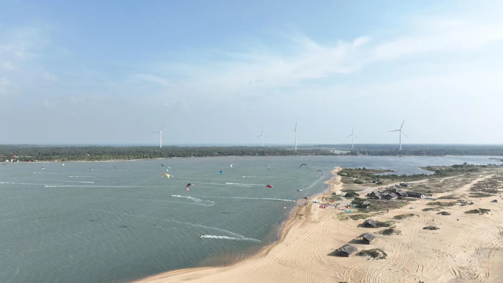 Windsurfing in De Silva Palm Resort