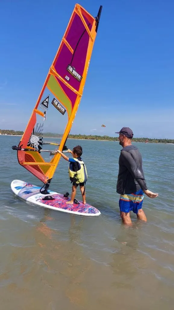 Windsurfing in De Silva Palm Resort
