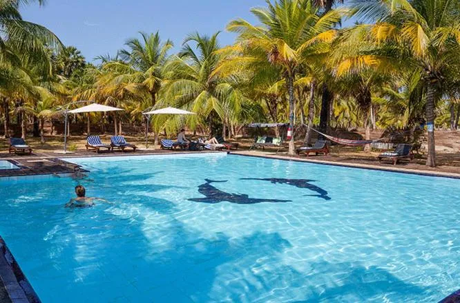 Swimming pool in De Silva Palm Resort