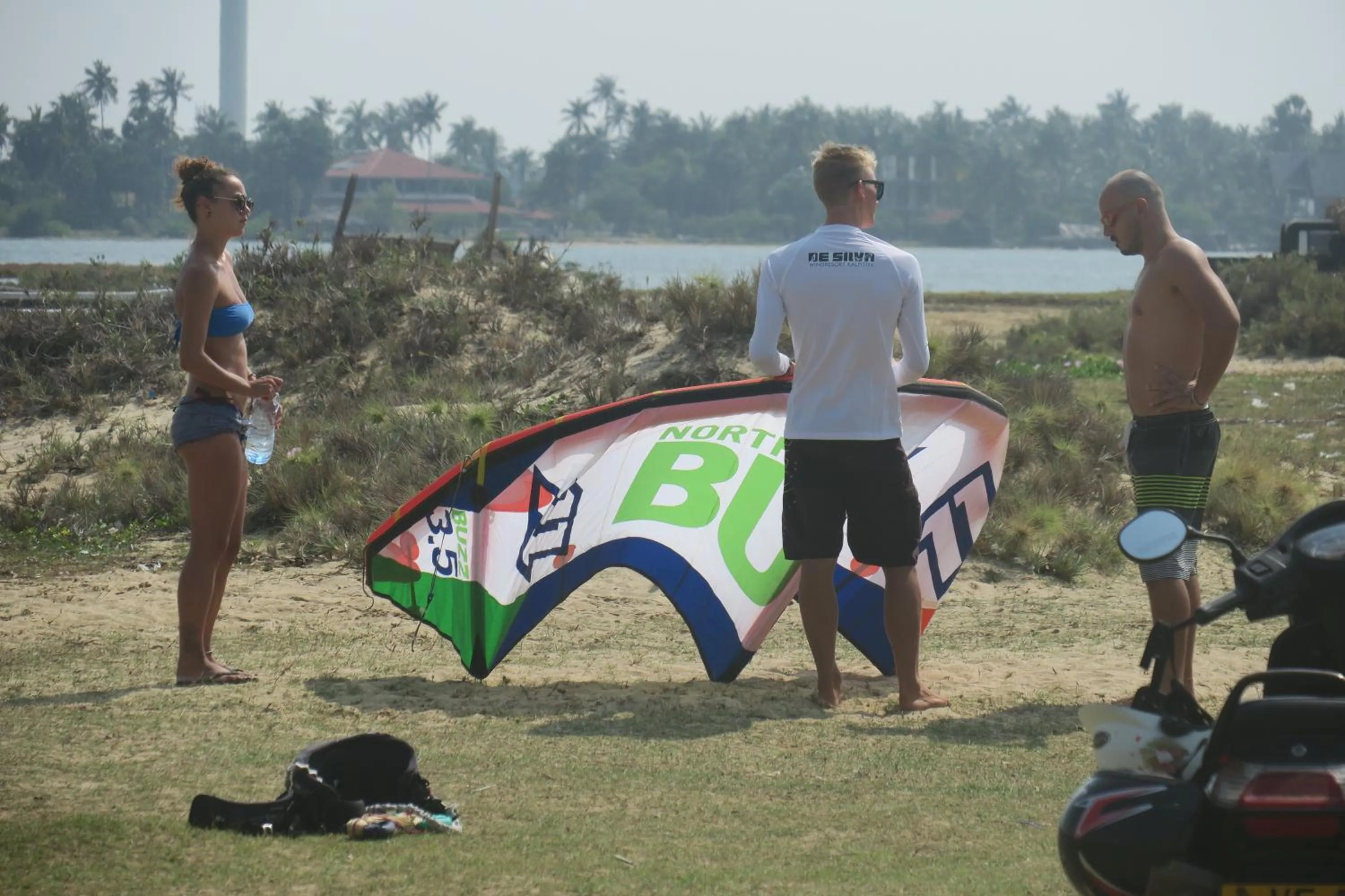 Windsurfing in De Silva Palm Resort