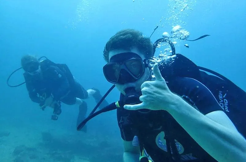 Diving in De Silva Palm Resort