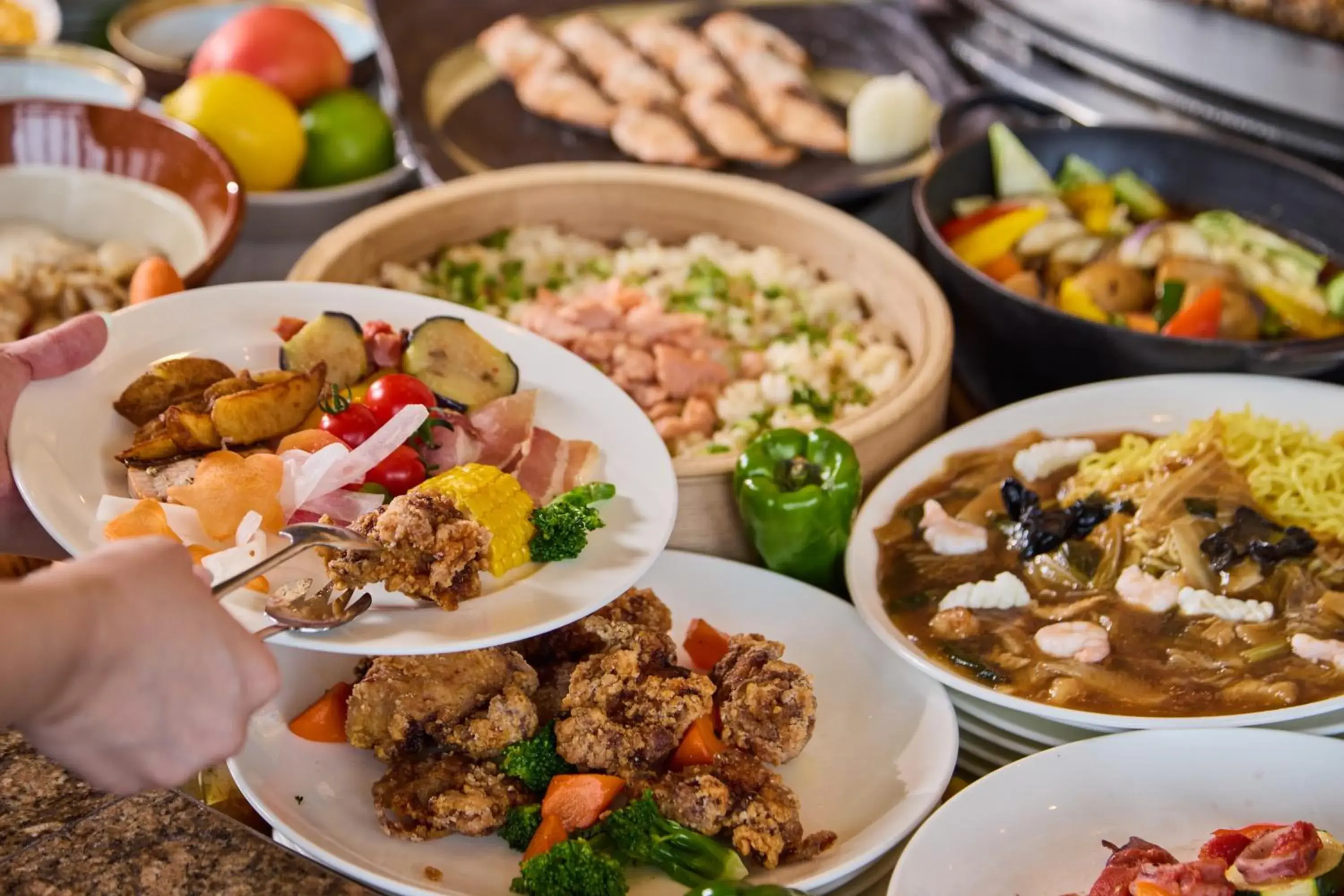 Breakfast in Grand Park Otaru Breakfast in Grand Park Otaru