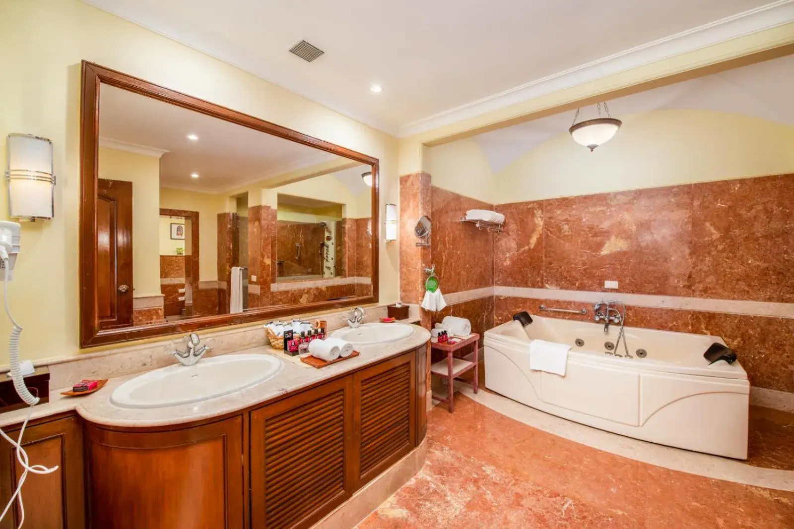 Bathroom in The LaLiT Golf & Spa Resort Goa Bathroom in The LaLiT Golf & Spa Resort Goa