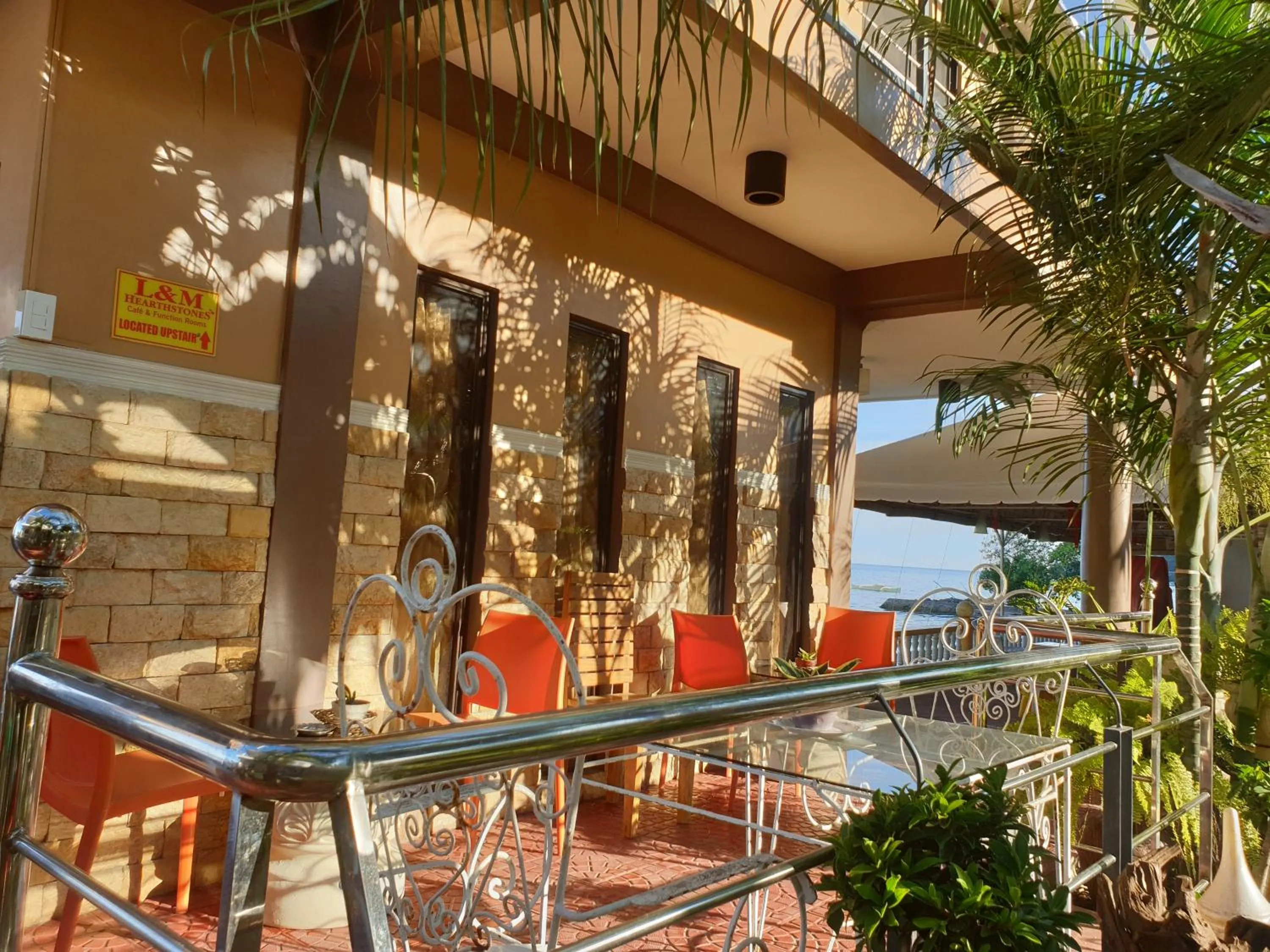 Balcony/Terrace in L & M Hearthstones Lodge