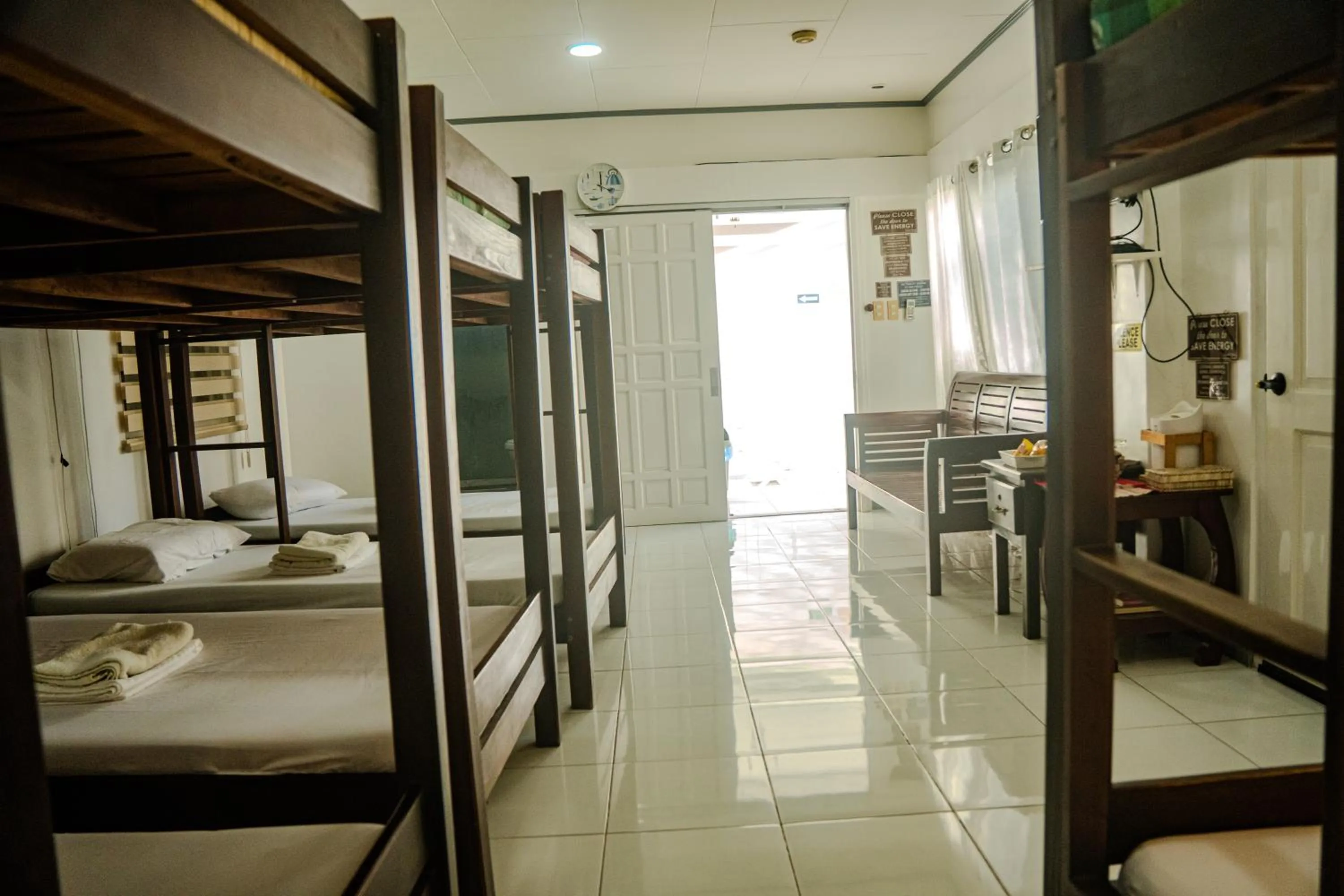 Bed in L & M Hearthstones Lodge