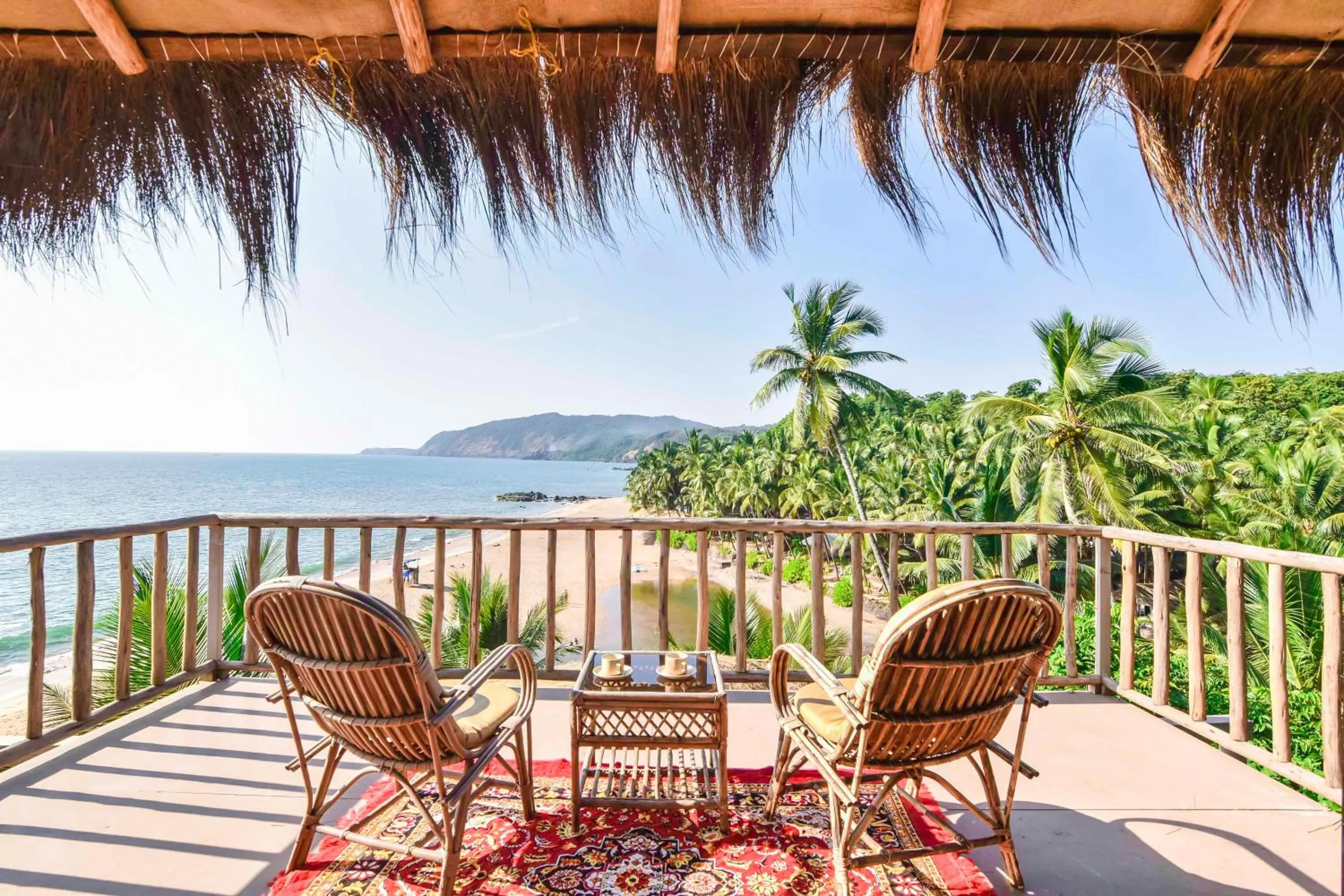 Balcony/Terrace in Dwarka Beach Resort Goa