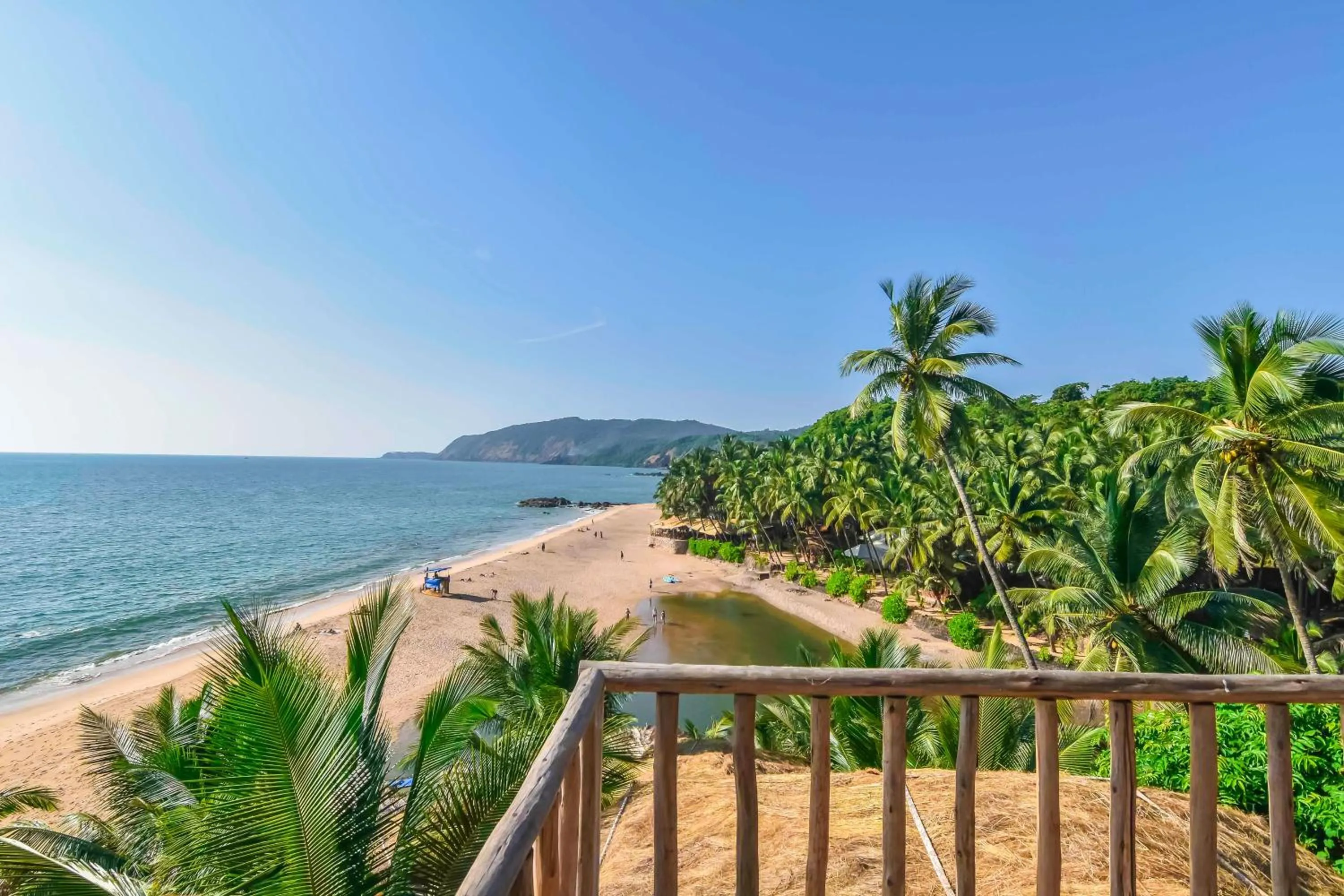 Natural landscape in Dwarka Beach Resort Goa