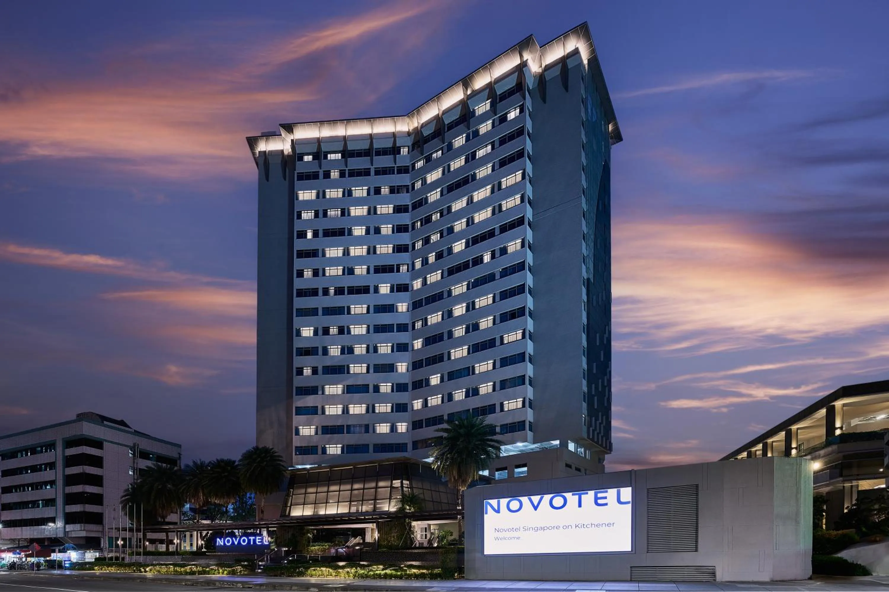 Property building in Novotel Singapore on Kitchener
