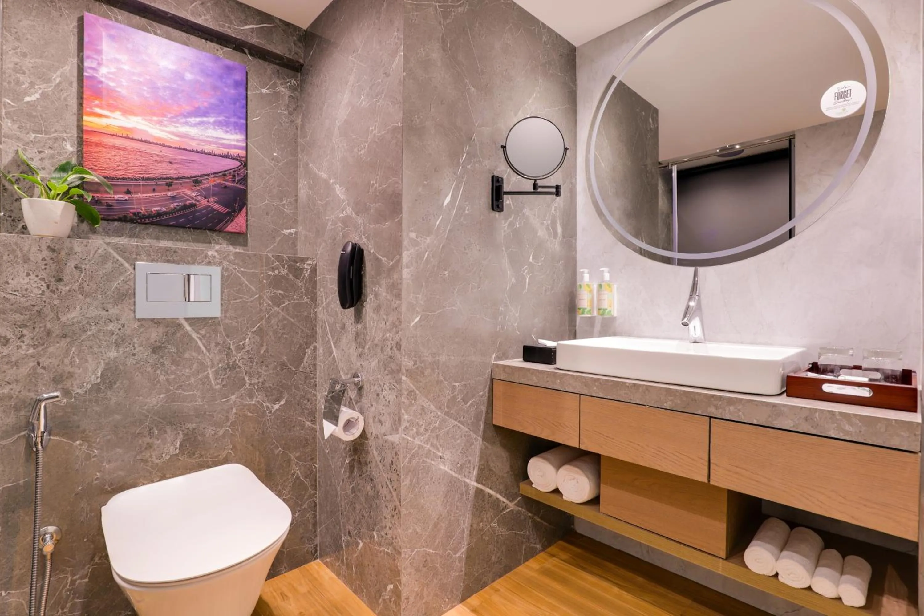 Bathroom in Lemon Tree Premier, Malad, Mumbai