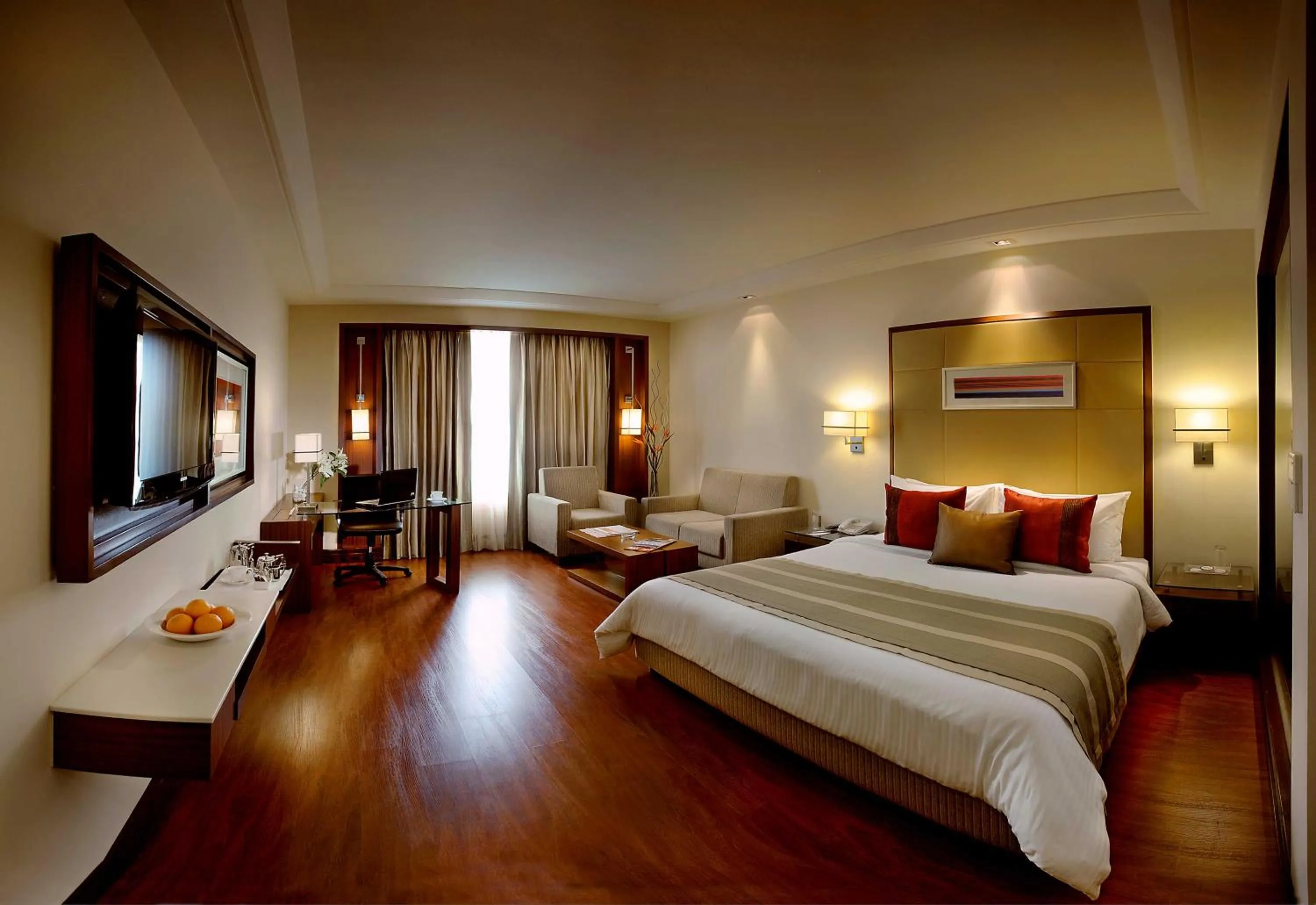 Photo of the whole room, Bed in Park Inn Gurgaon