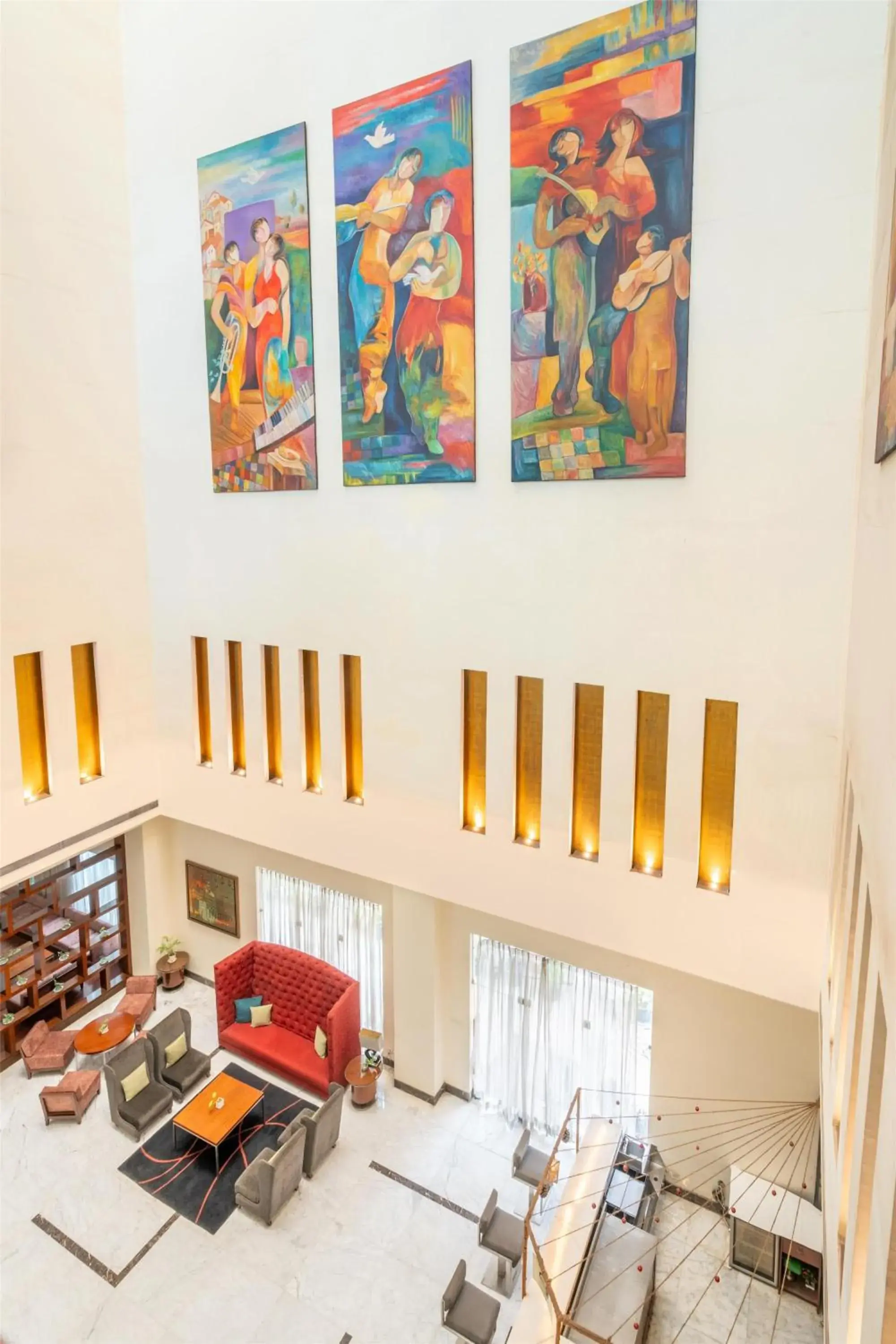 Lobby or reception in Park Inn Gurgaon Lobby or reception in Park Inn Gurgaon