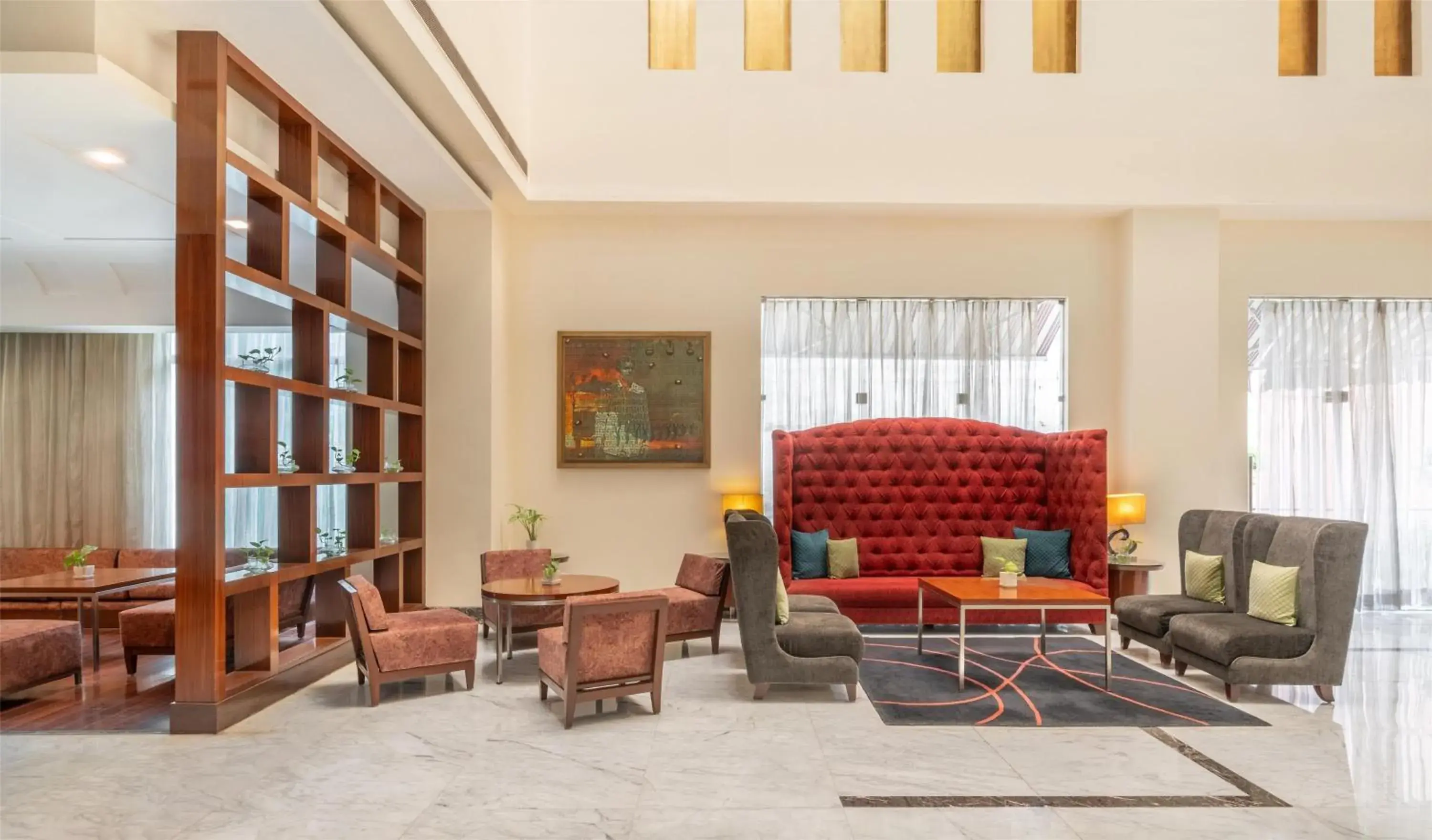 Lobby or reception in Park Inn Gurgaon Lobby or reception in Park Inn Gurgaon