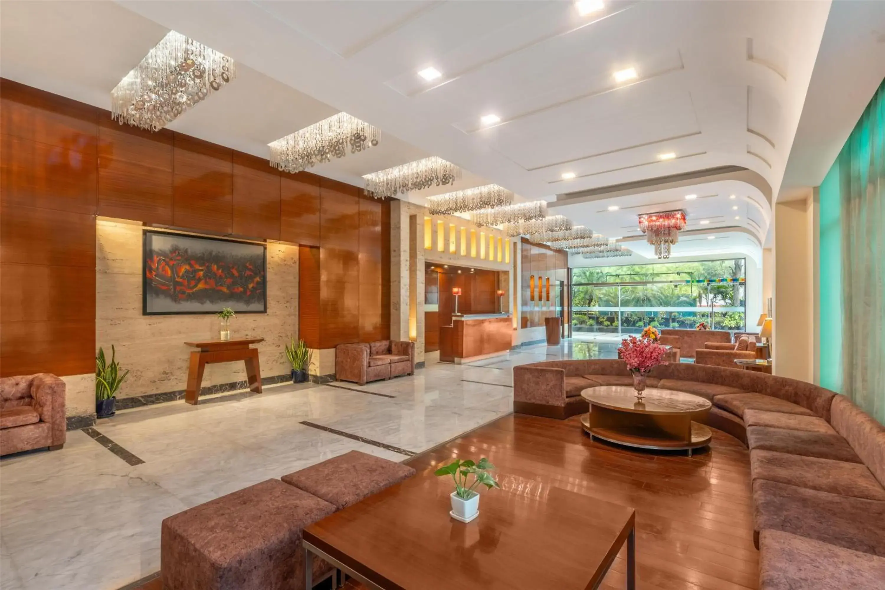 Lobby or reception in Park Inn Gurgaon Lobby or reception in Park Inn Gurgaon