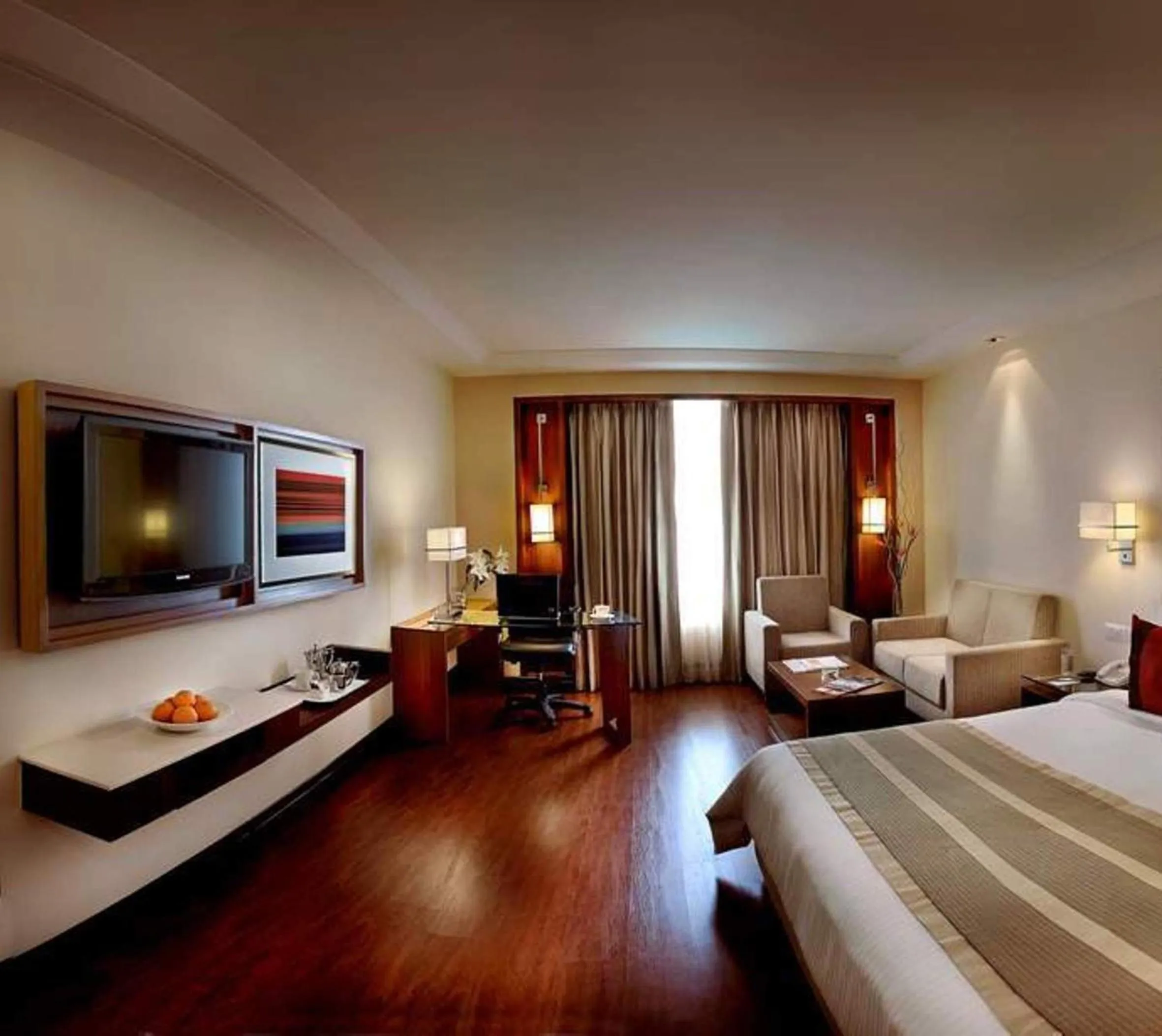 Photo of the whole room, Bed in Park Inn Gurgaon