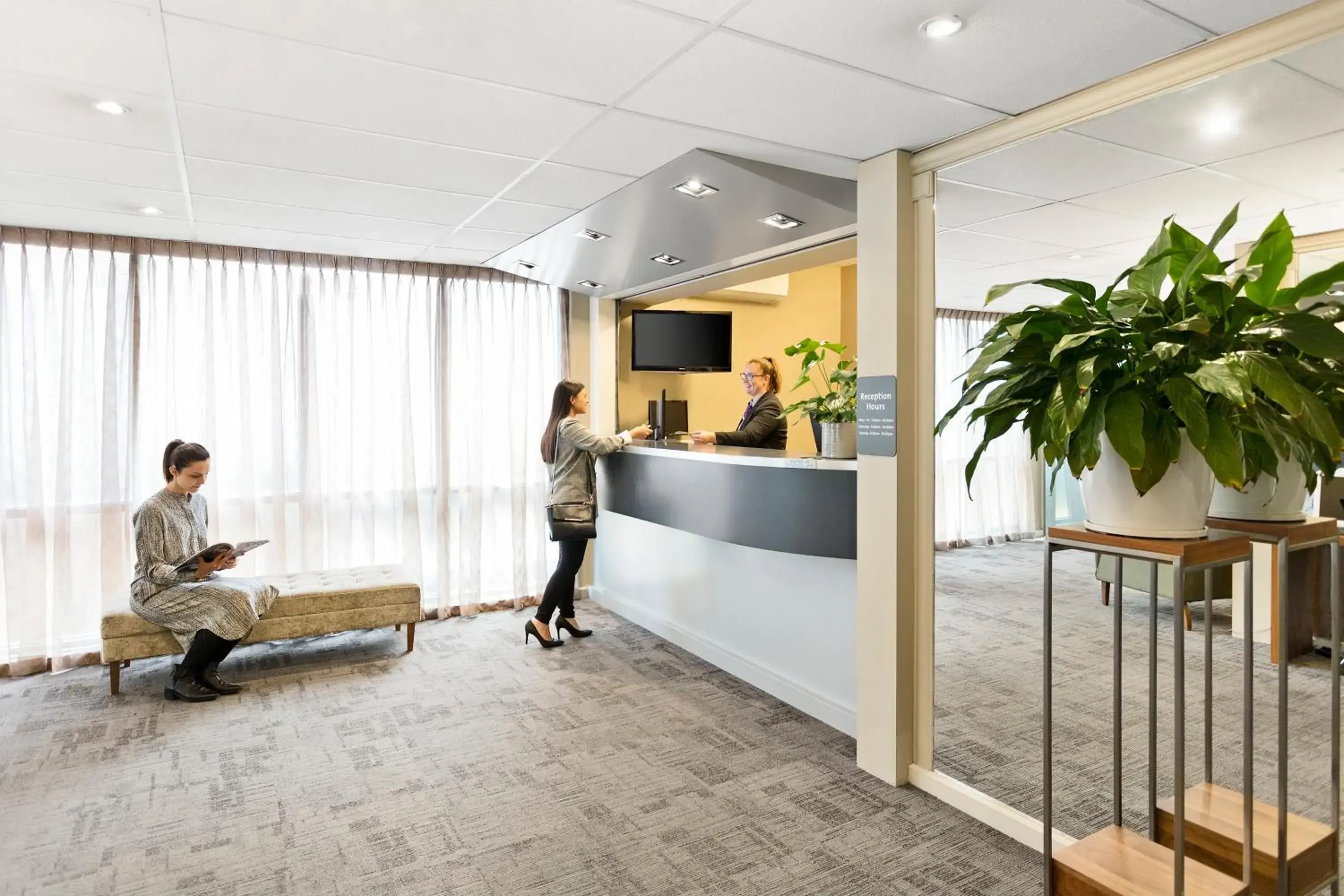 Lobby or reception in Quest St Kilda Bayside Lobby or reception in Quest St Kilda Bayside