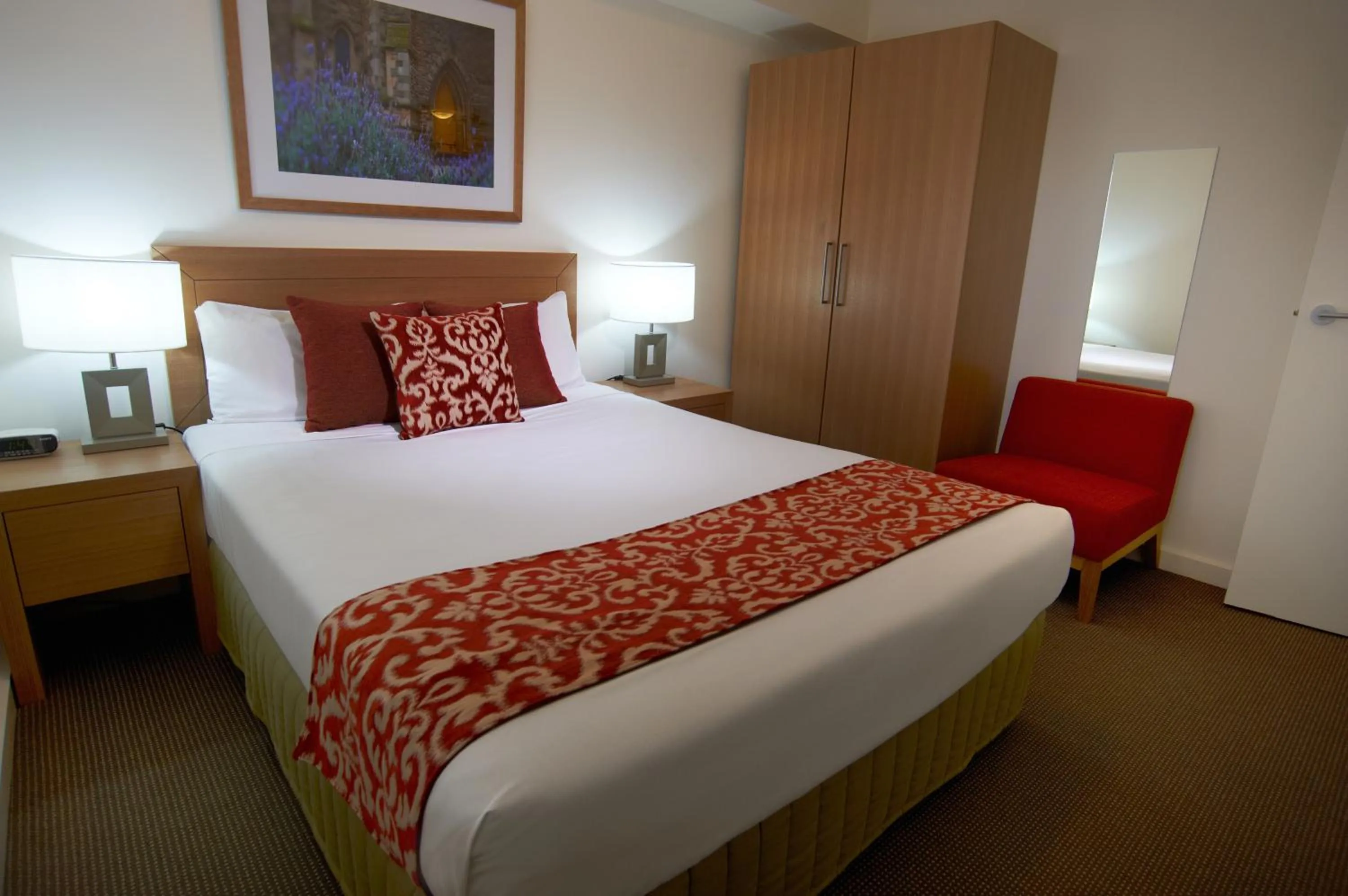 Bed in Quest St Kilda Bayside