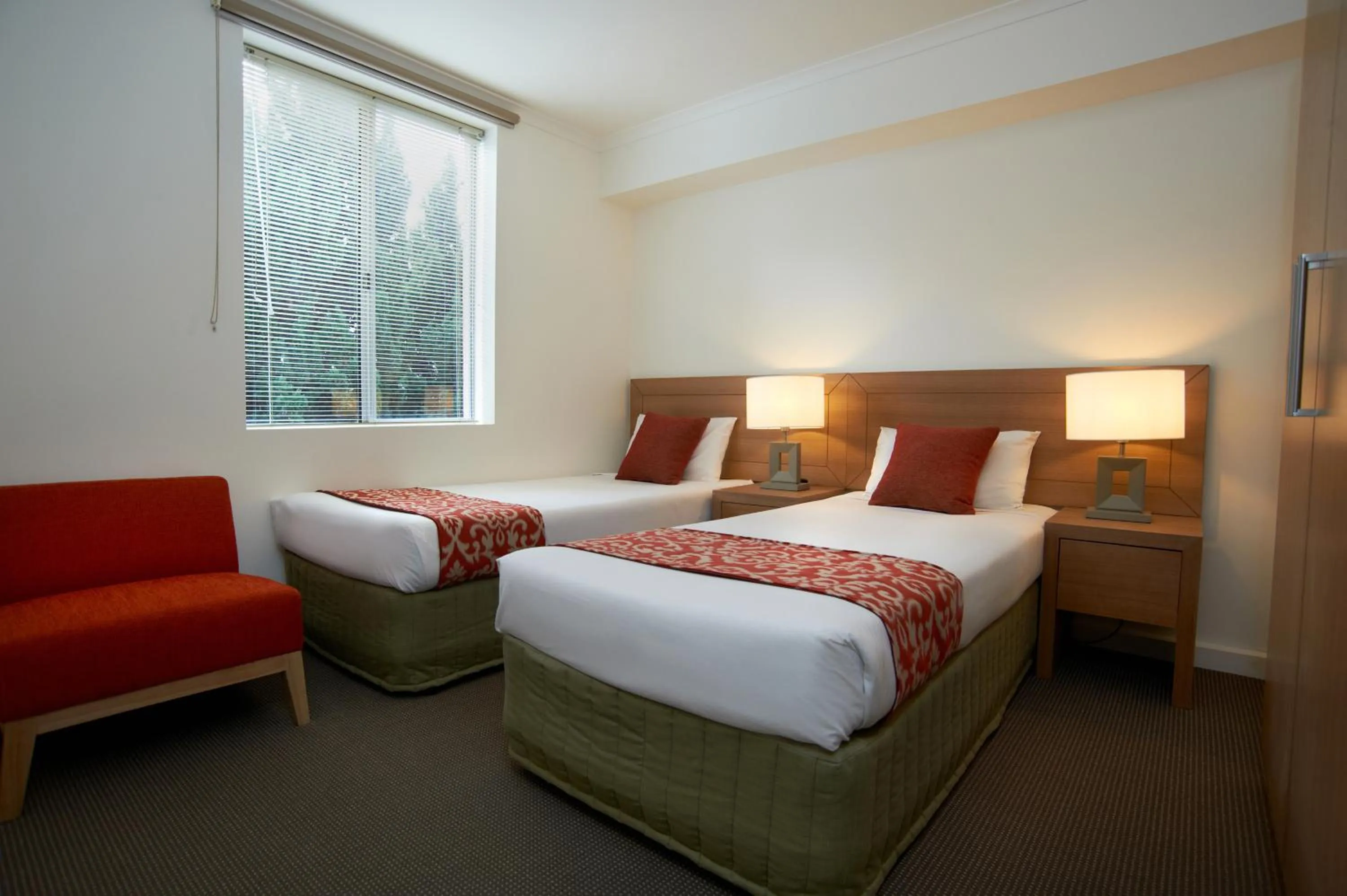 Bed in Quest St Kilda Bayside