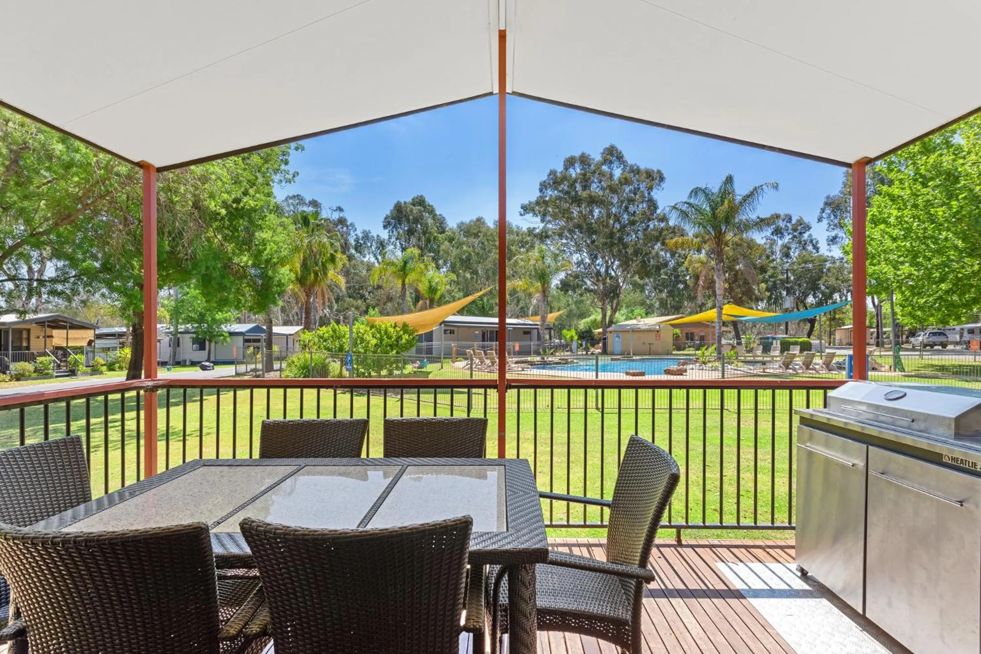 Balcony/Terrace in Discovery Parks - Moama West