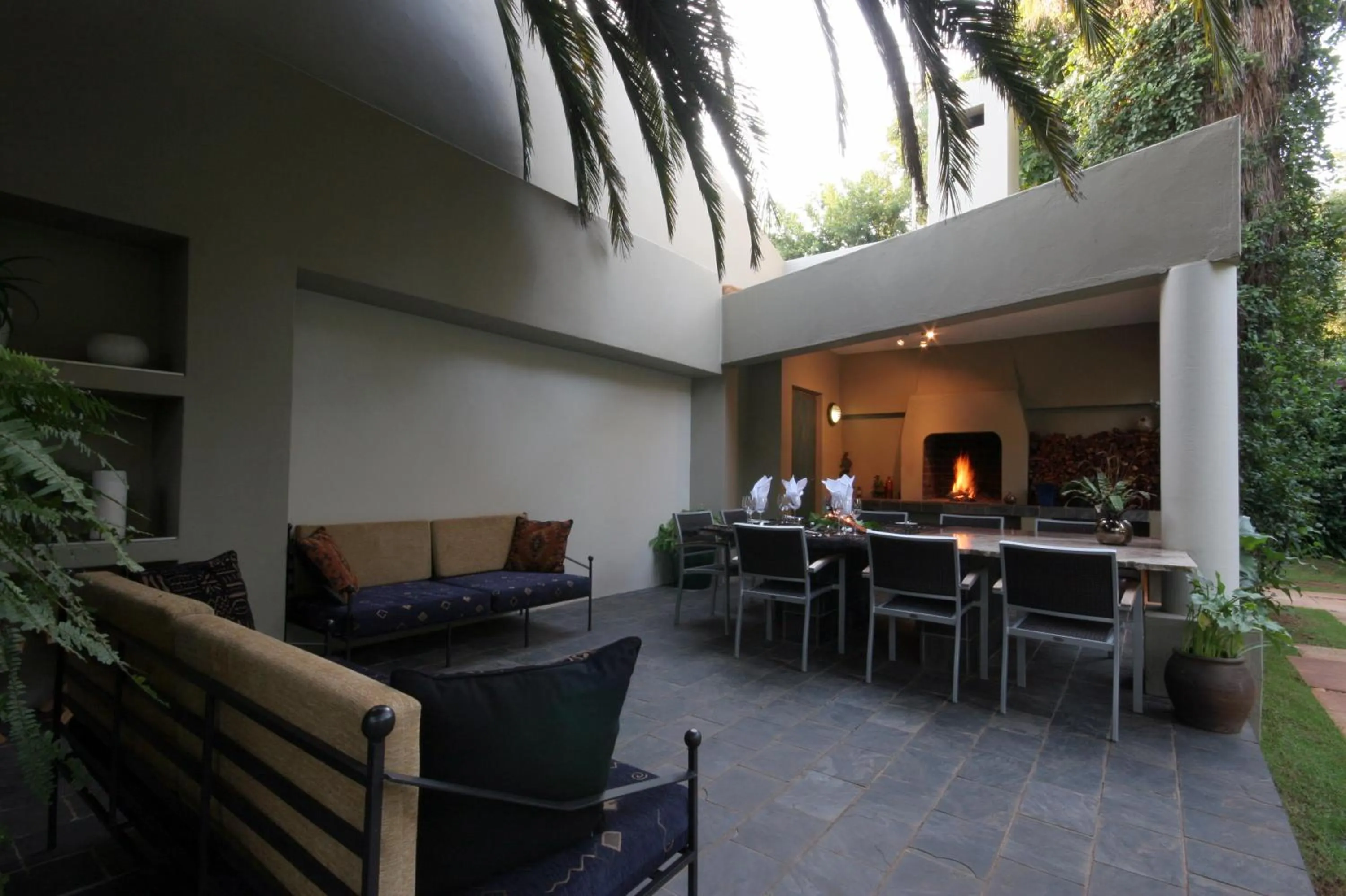 Garden in African Rock Hotel & Spa, a "Boutique Lifestyle Resort"