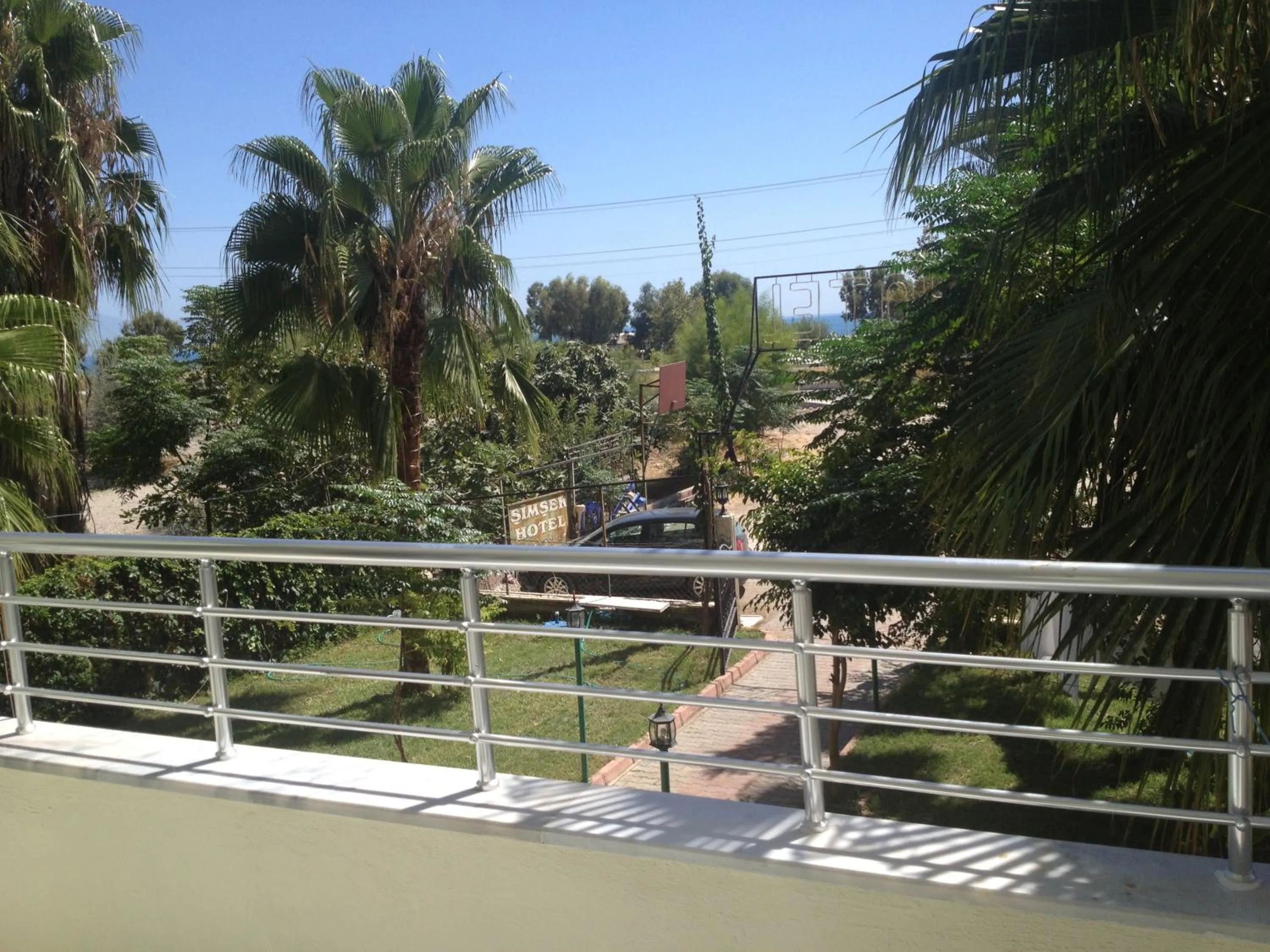 Balcony/Terrace in Hotel Simsek