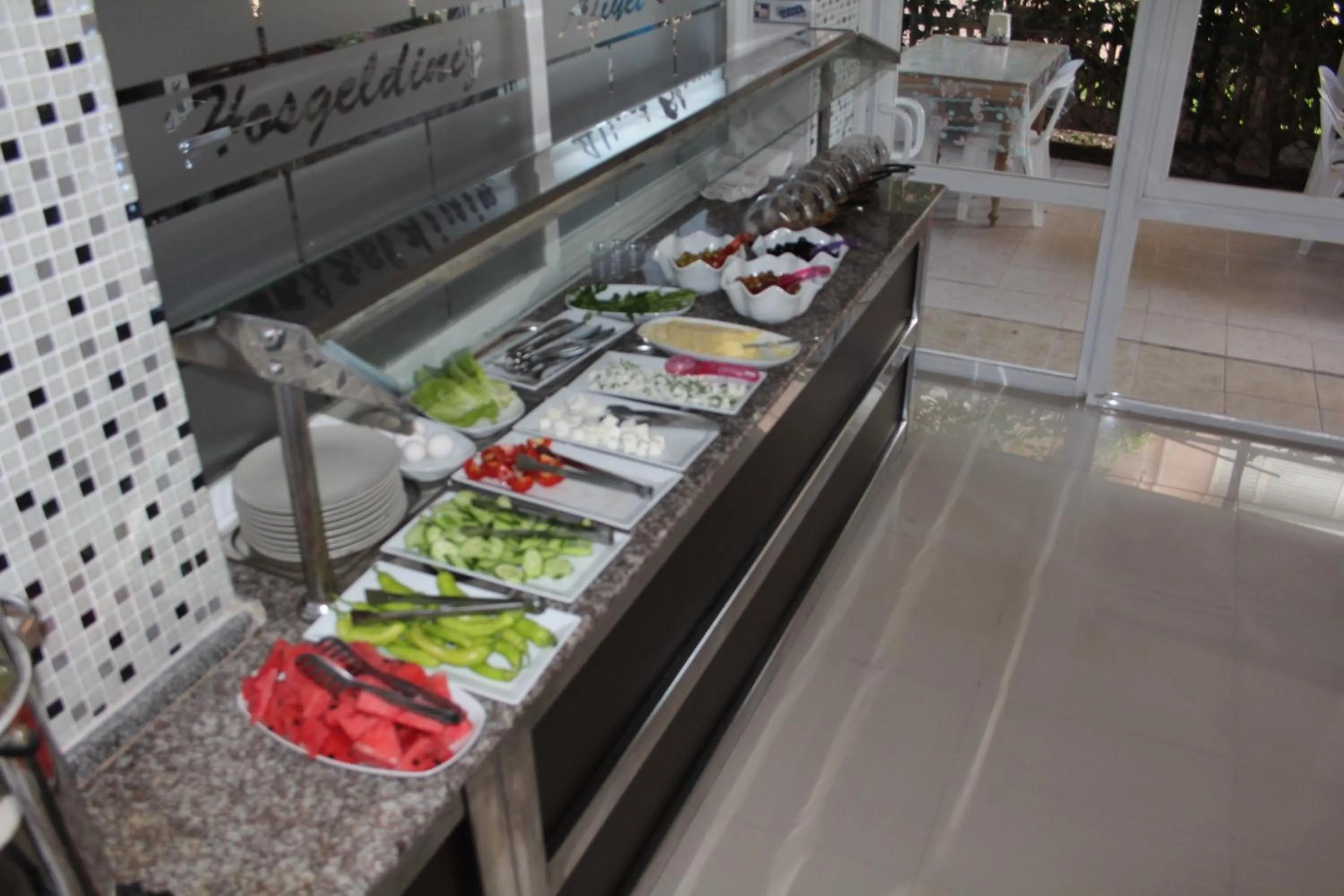 Buffet breakfast in Hotel Simsek