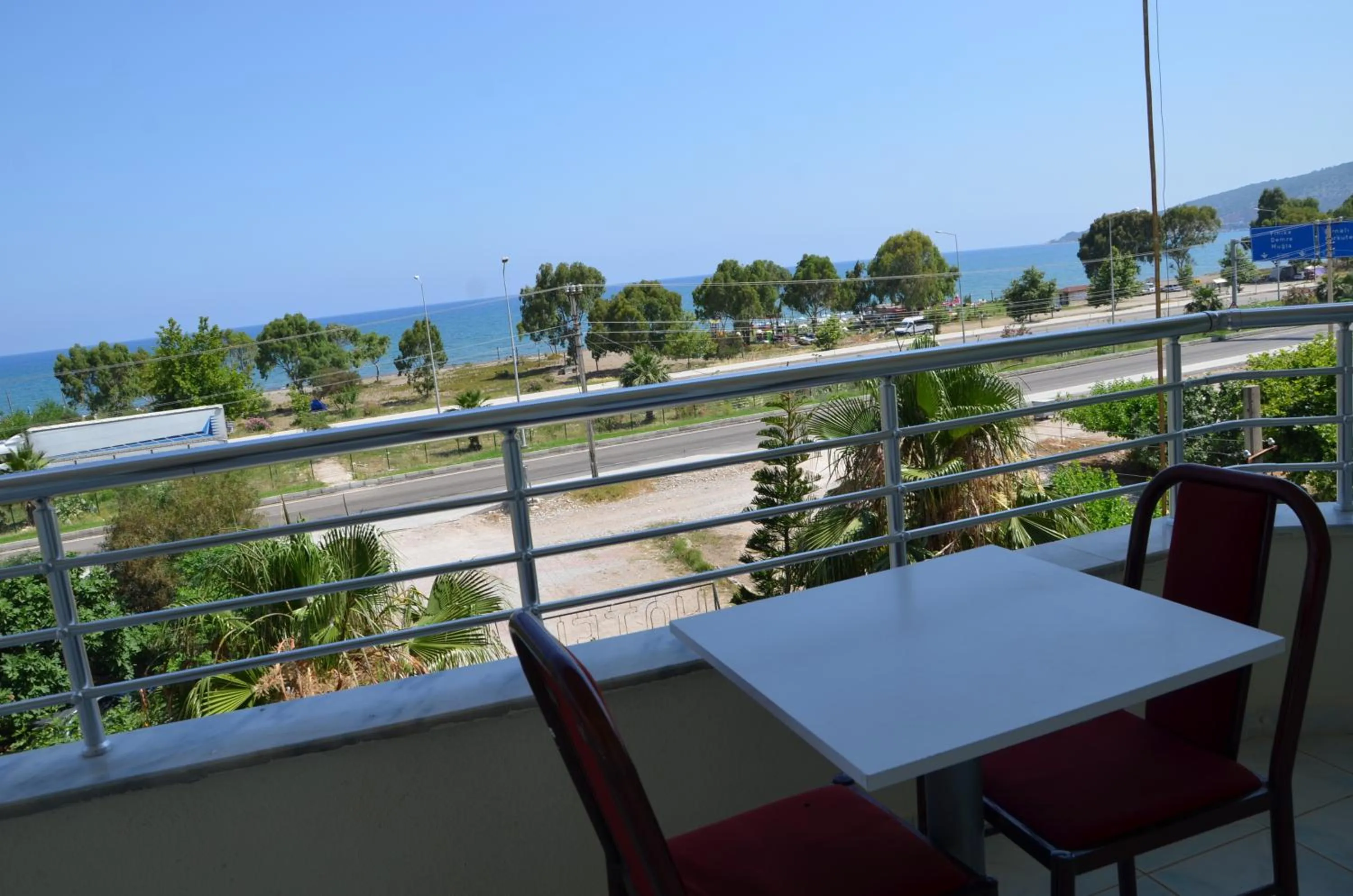 Garden view in Hotel Simsek