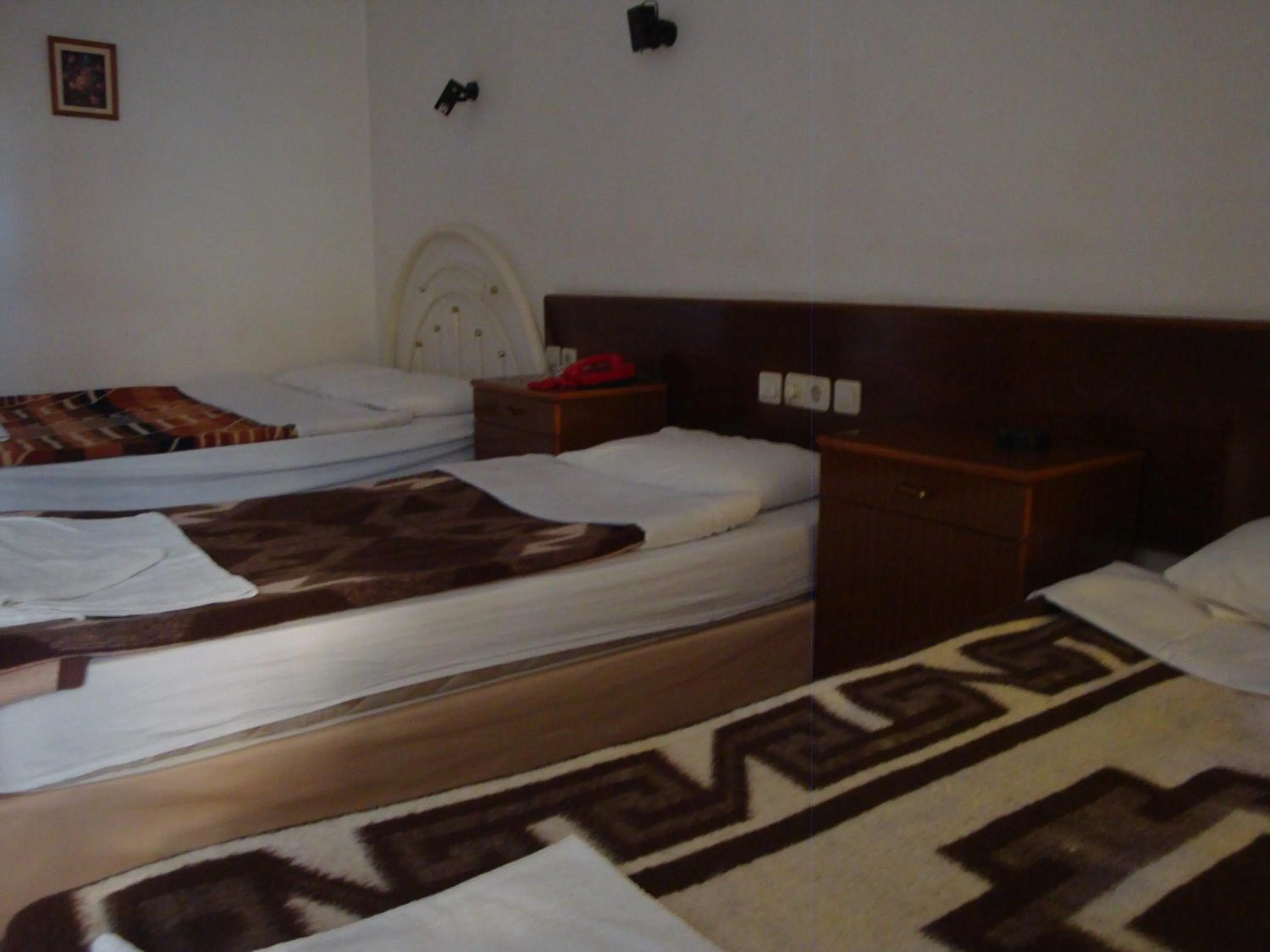 Bed in Hotel Anadolu