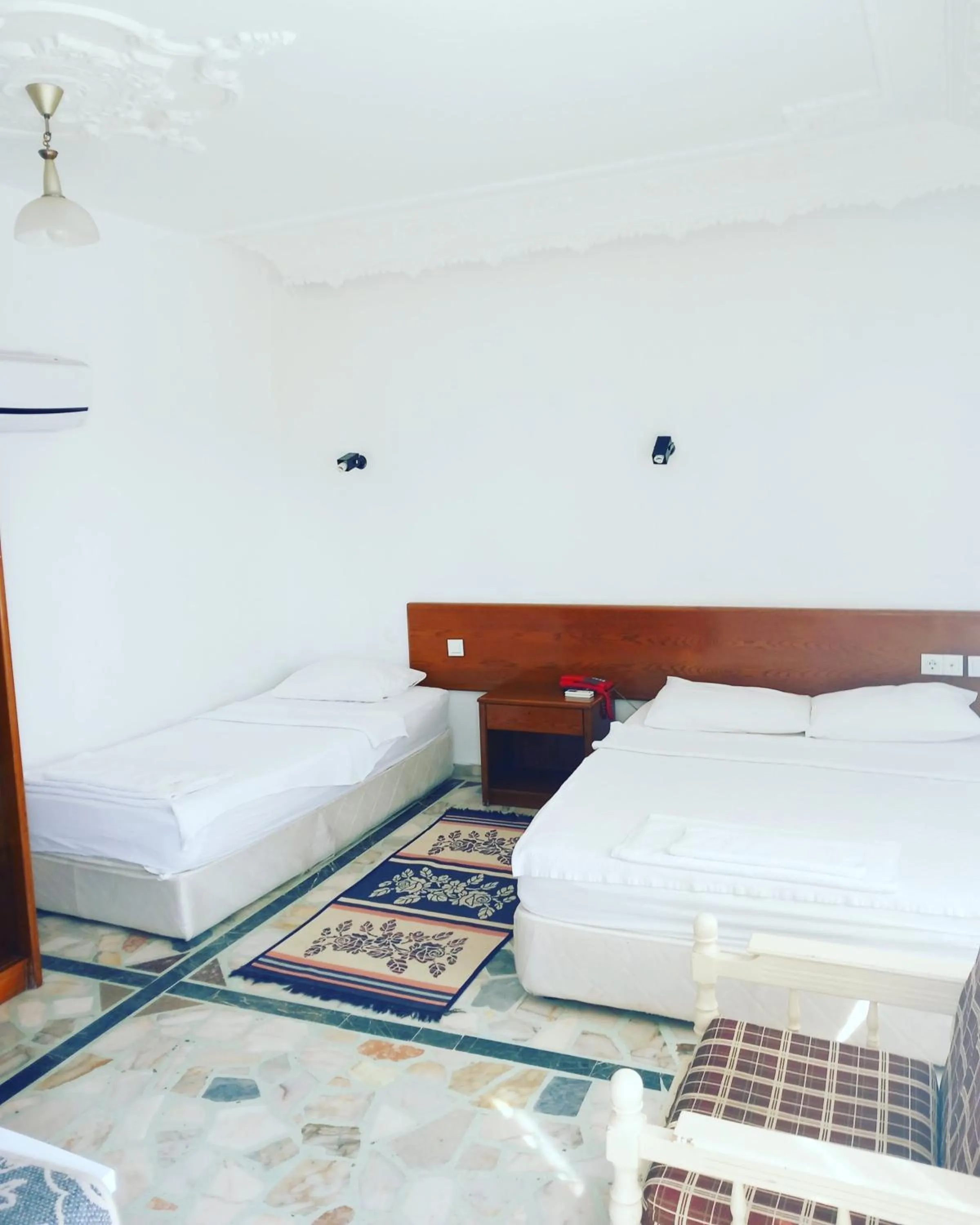 Bed in Hotel Anadolu