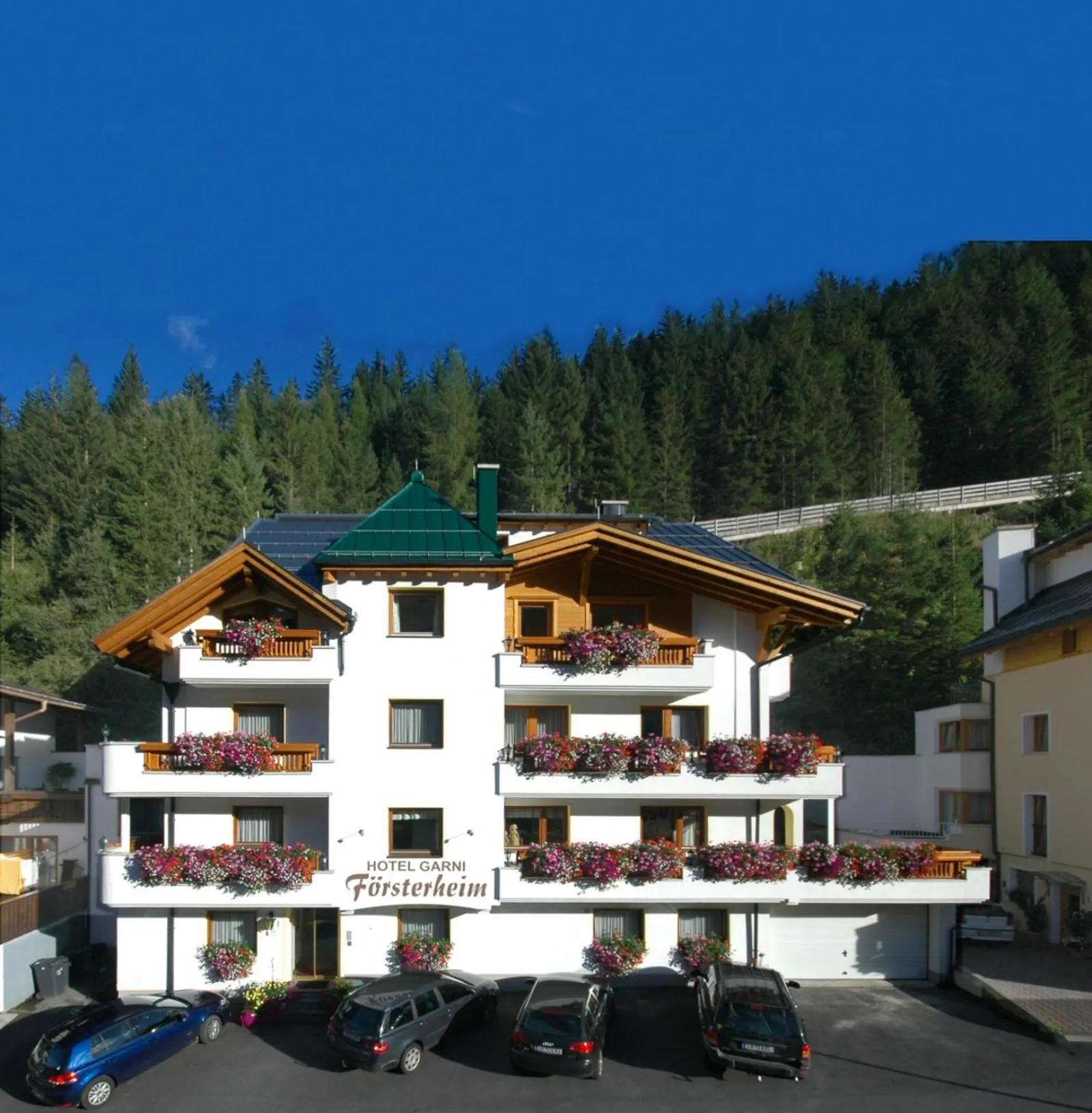 Property building in Hotel Garni Försterheim