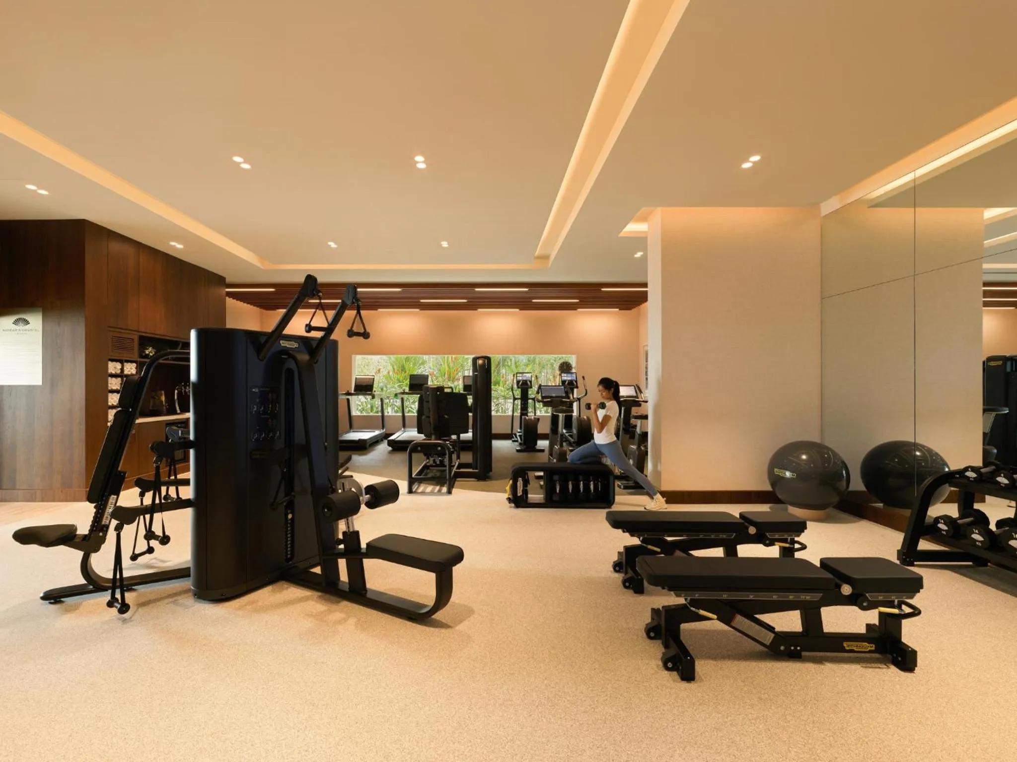 Fitness centre/facilities in Mandarin Oriental, Singapore
