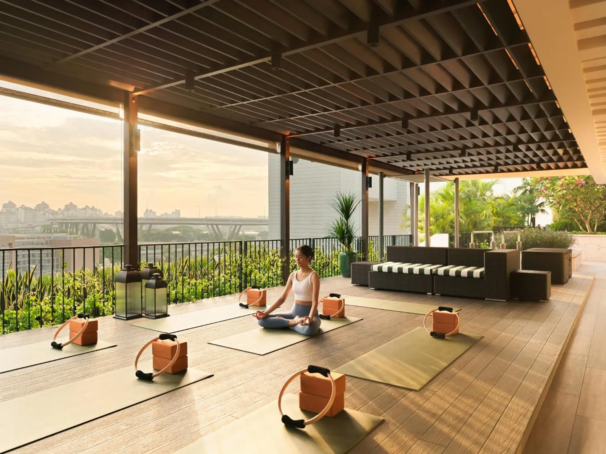 Fitness centre/facilities in Mandarin Oriental, Singapore Fitness centre/facilities in Mandarin Oriental, Singapore
