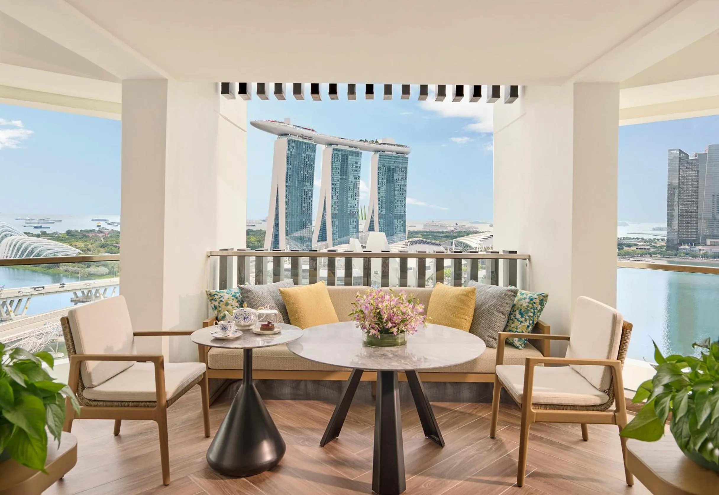 Balcony/Terrace in Mandarin Oriental, Singapore
