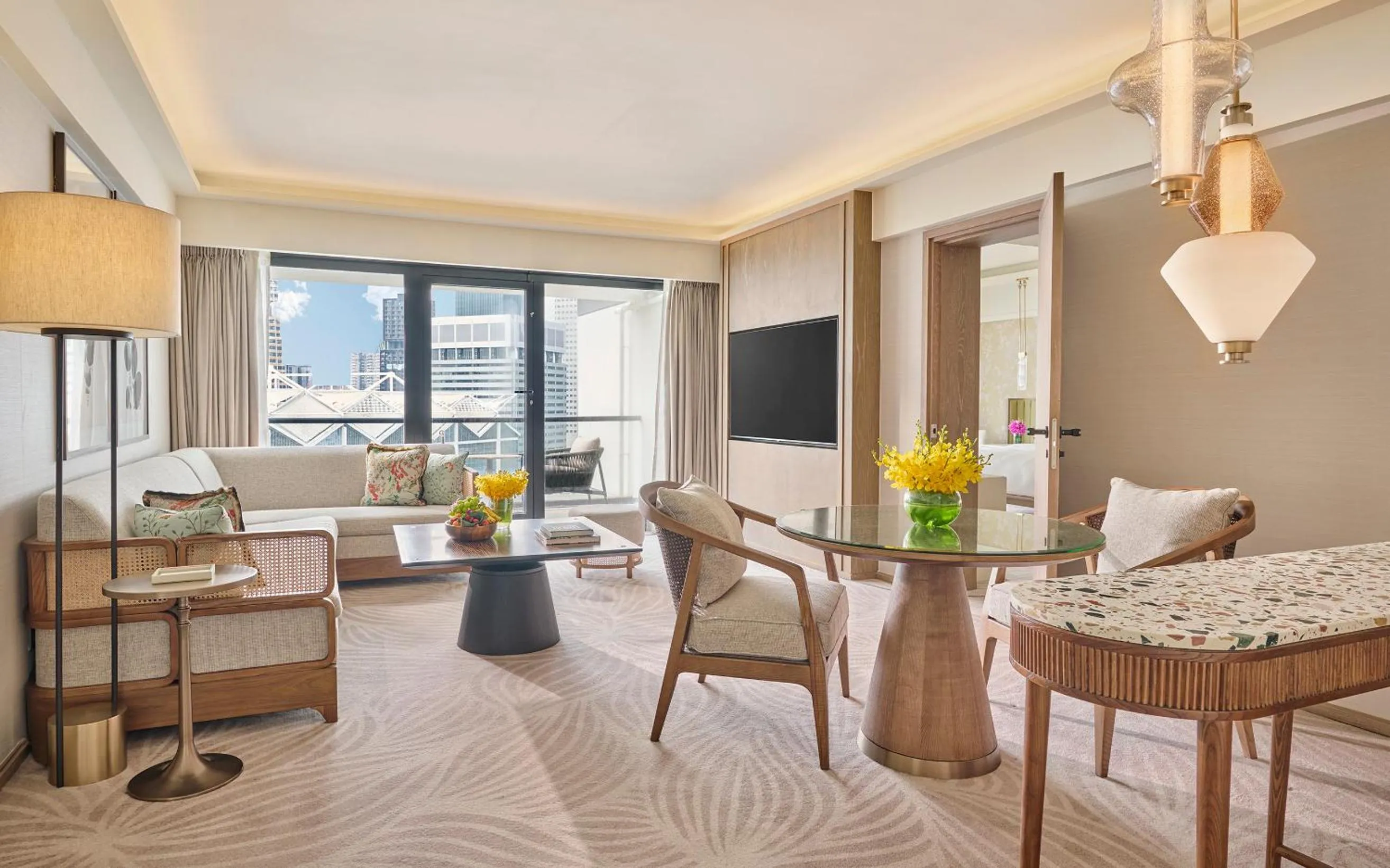 Living room in Mandarin Oriental, Singapore