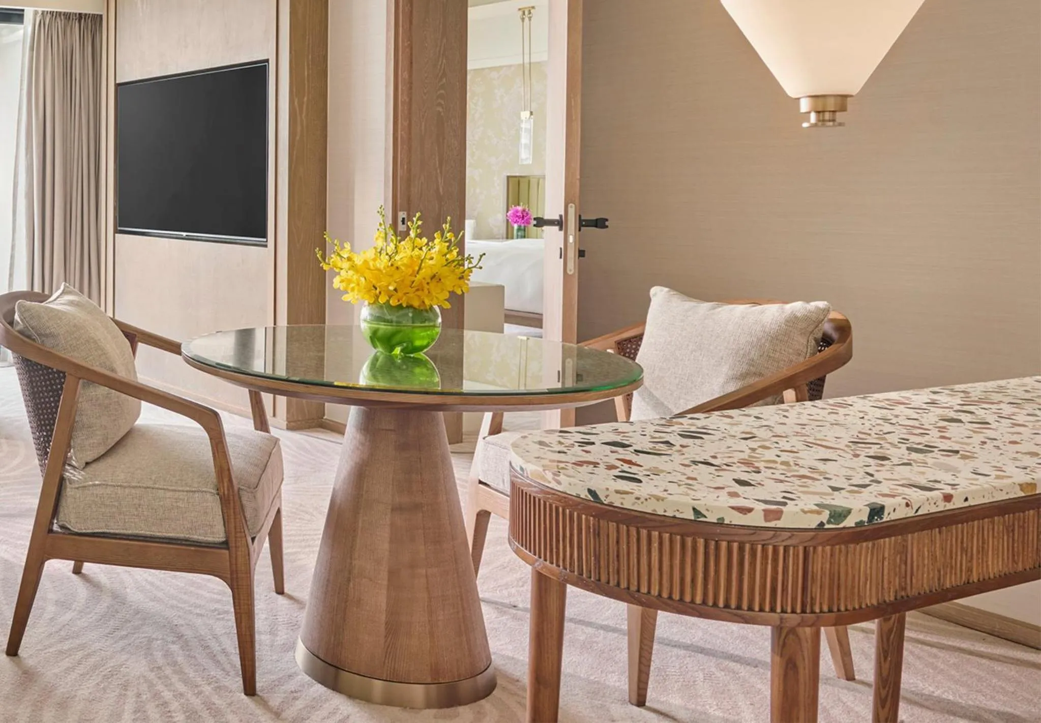 Living room in Mandarin Oriental, Singapore