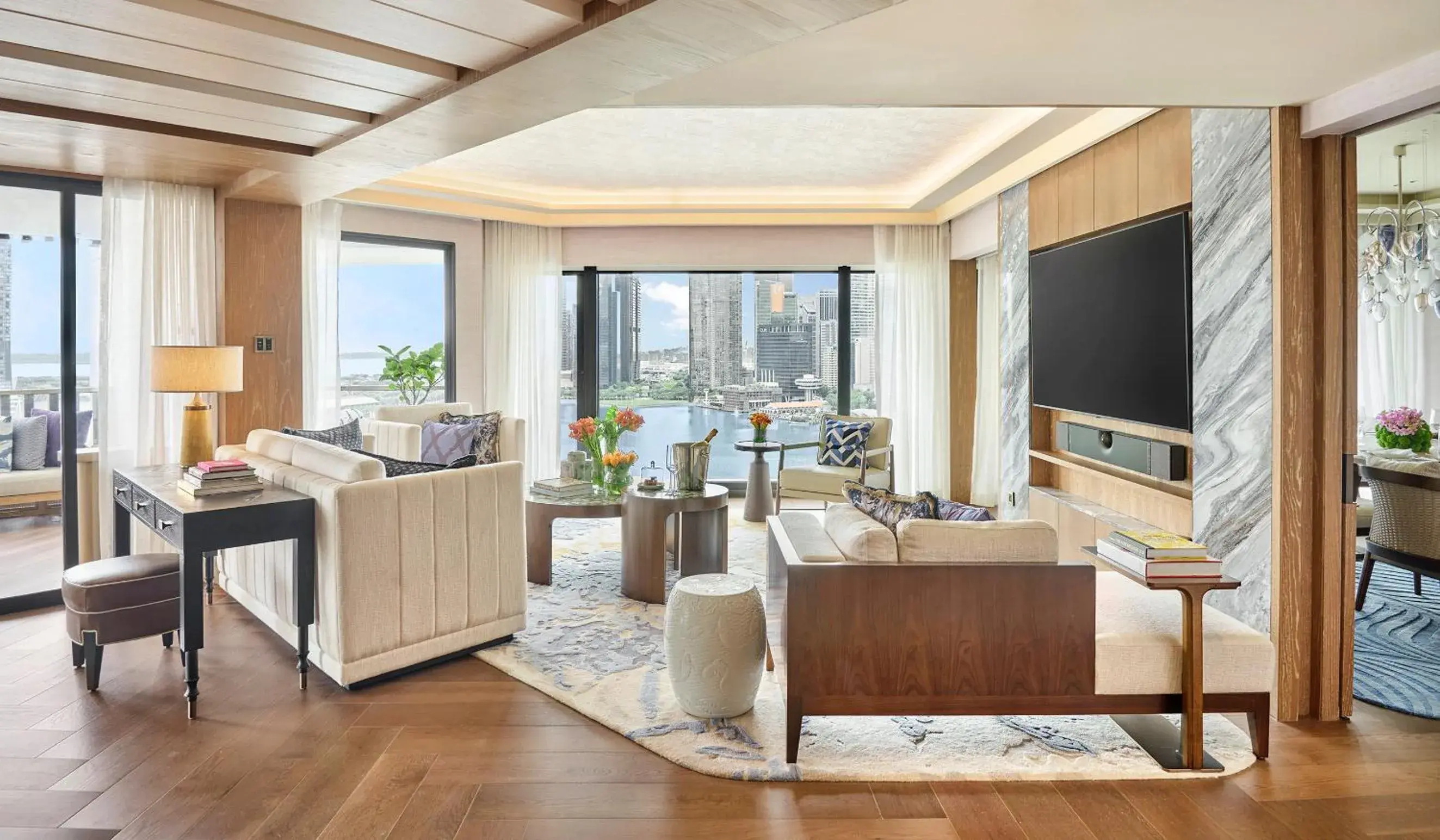 Three-Bedroom Presidential Suite in Mandarin Oriental, Singapore Three-Bedroom Presidential Suite in Mandarin Oriental, Singapore