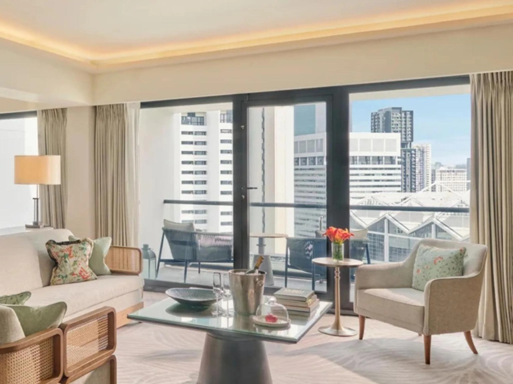 Balcony/Terrace in Mandarin Oriental, Singapore