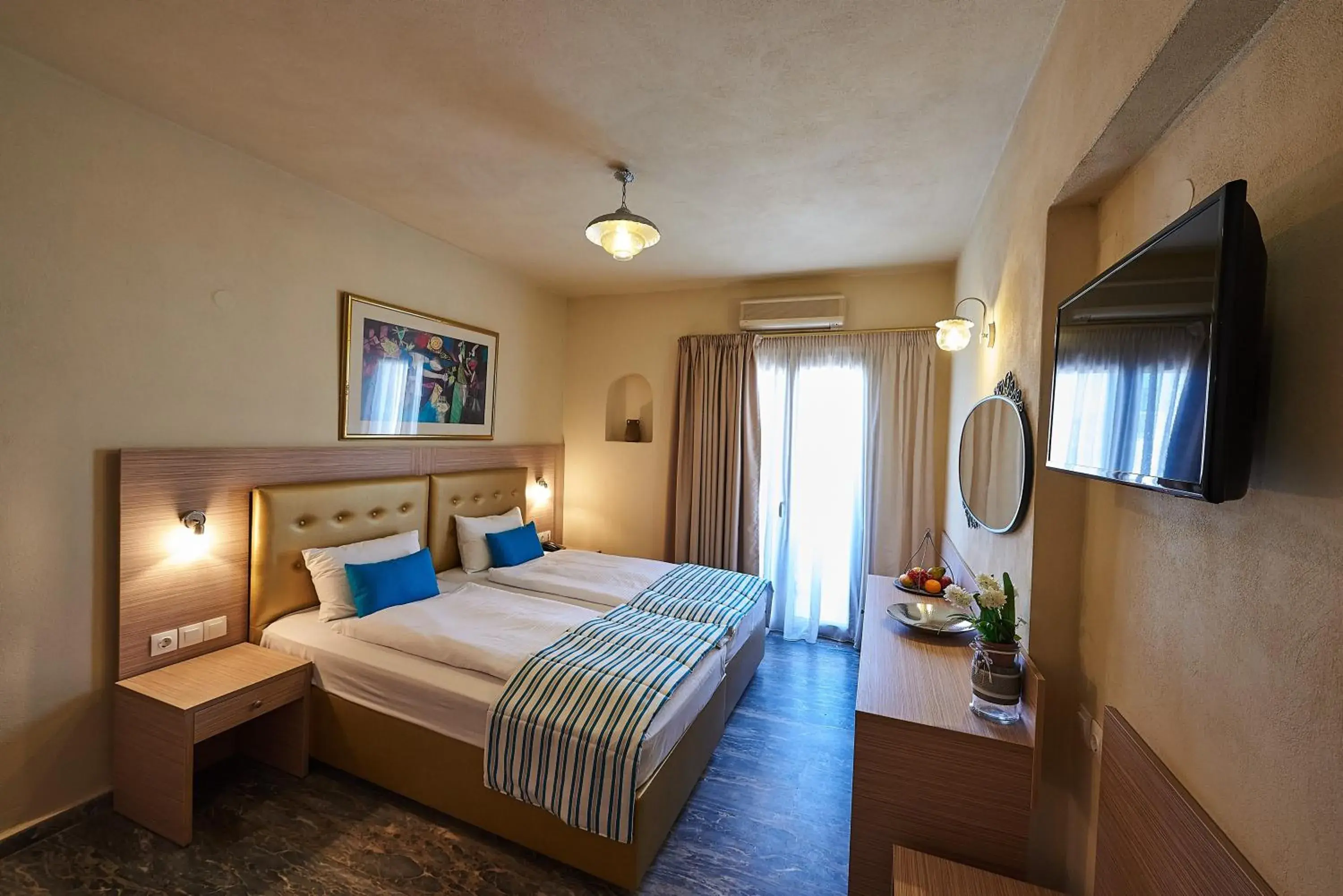 Bed in Thalia deco City & Beach Hotel Bed in Thalia deco City & Beach Hotel