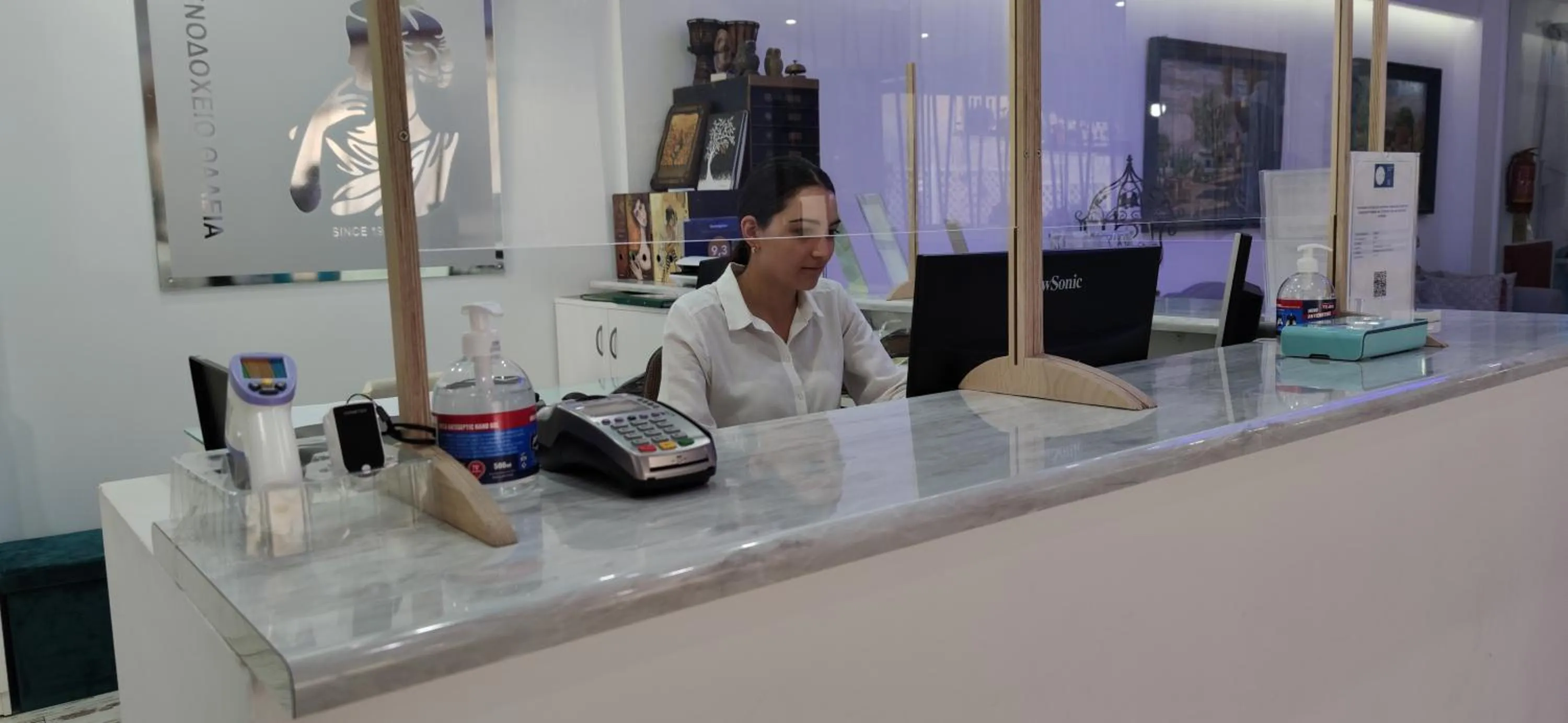 Lobby or reception in Thalia deco City & Beach Hotel