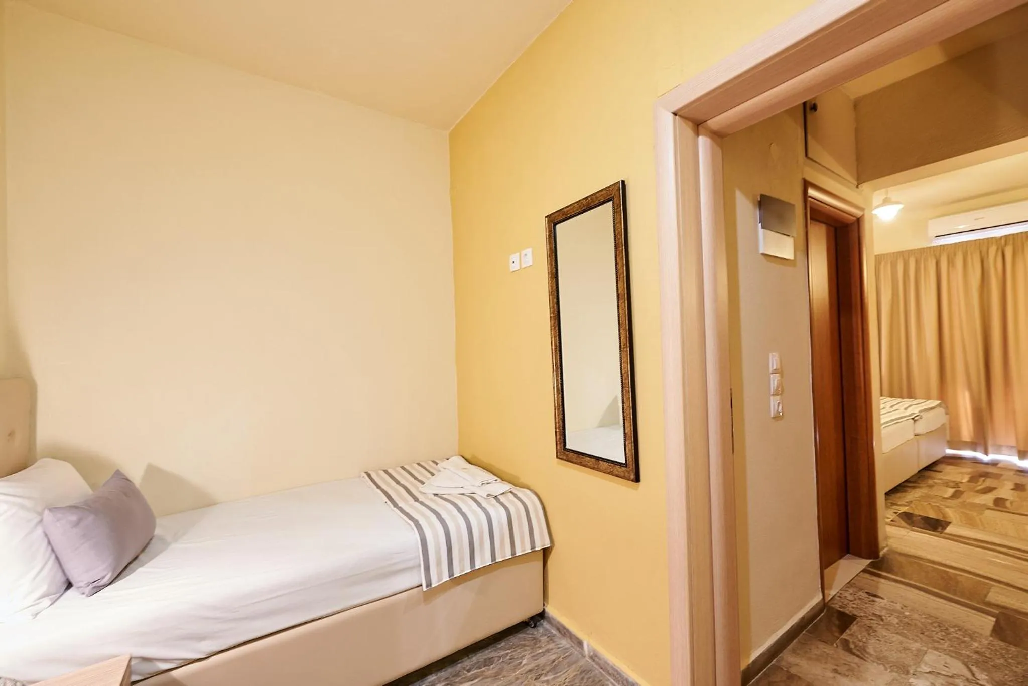 Bedroom, Bed in Thalia deco City & Beach Hotel