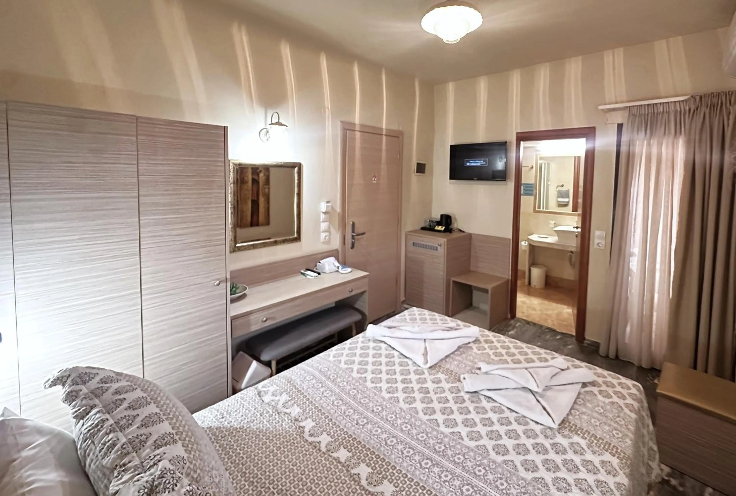 Bed in Thalia deco City & Beach Hotel